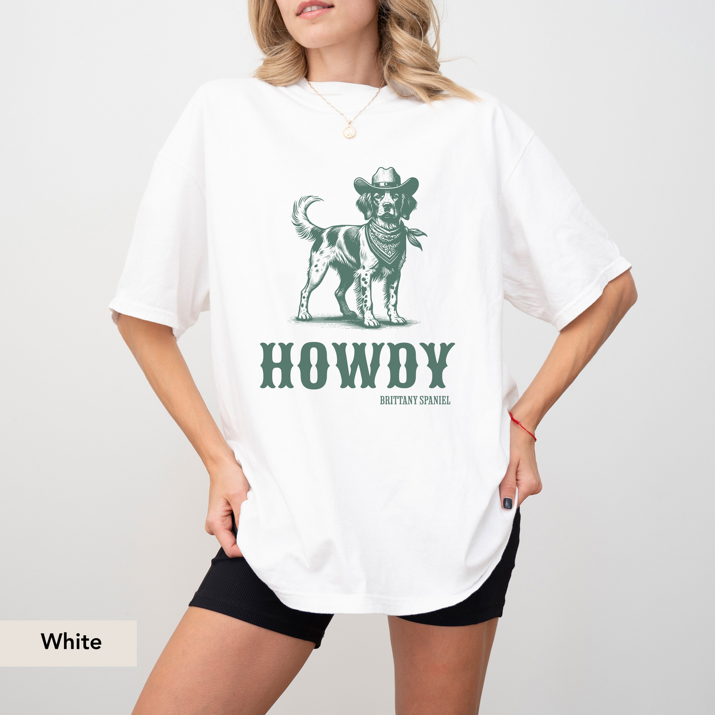 Howdy Brittany Spaniel Shirt