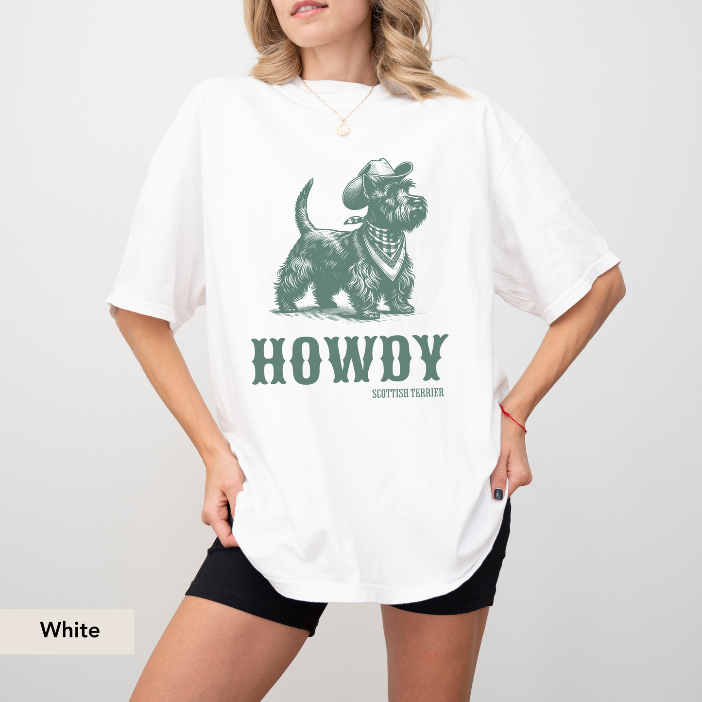 Howdy Scottish Terrier Shirt
