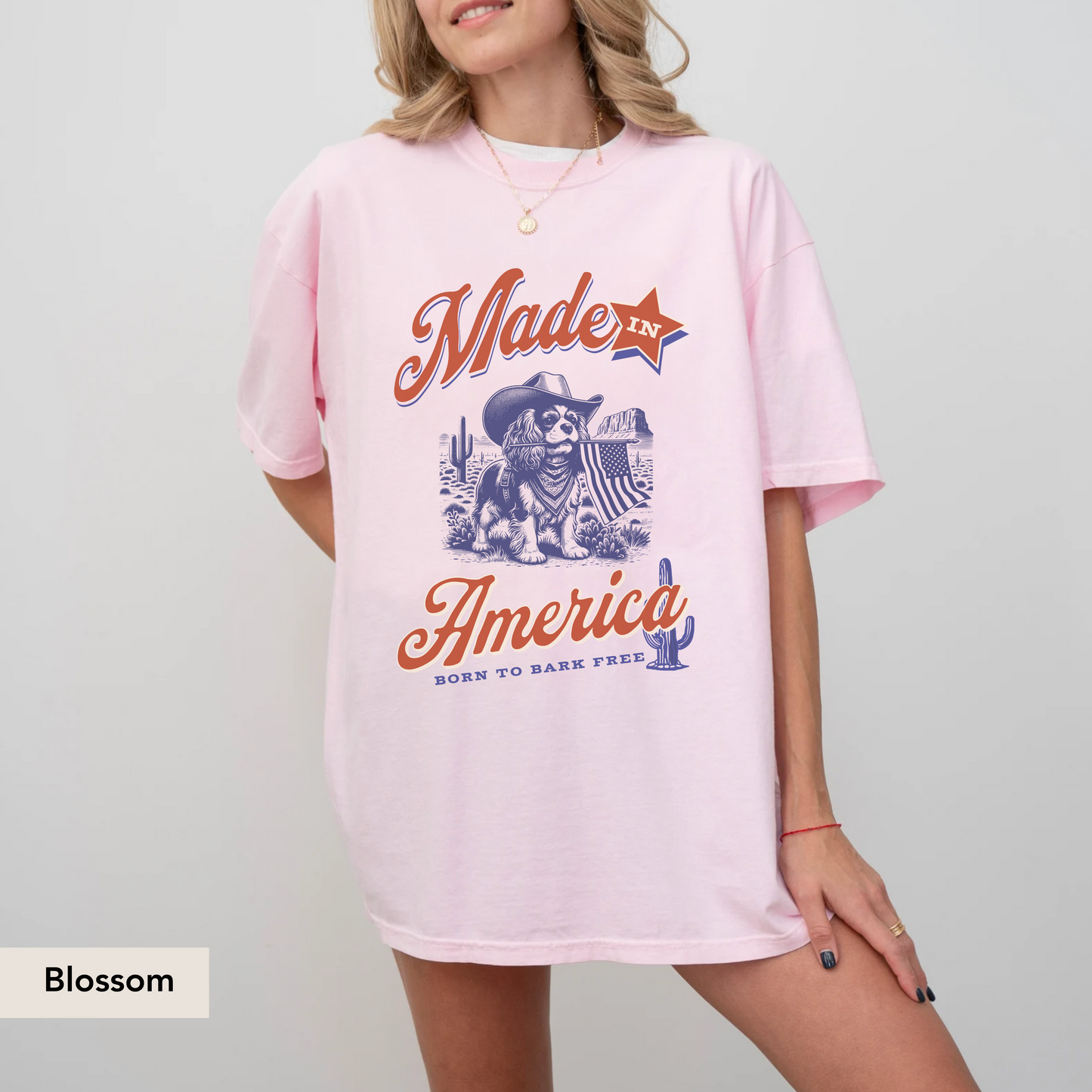Cavalier Spaniel Made In America Shirt