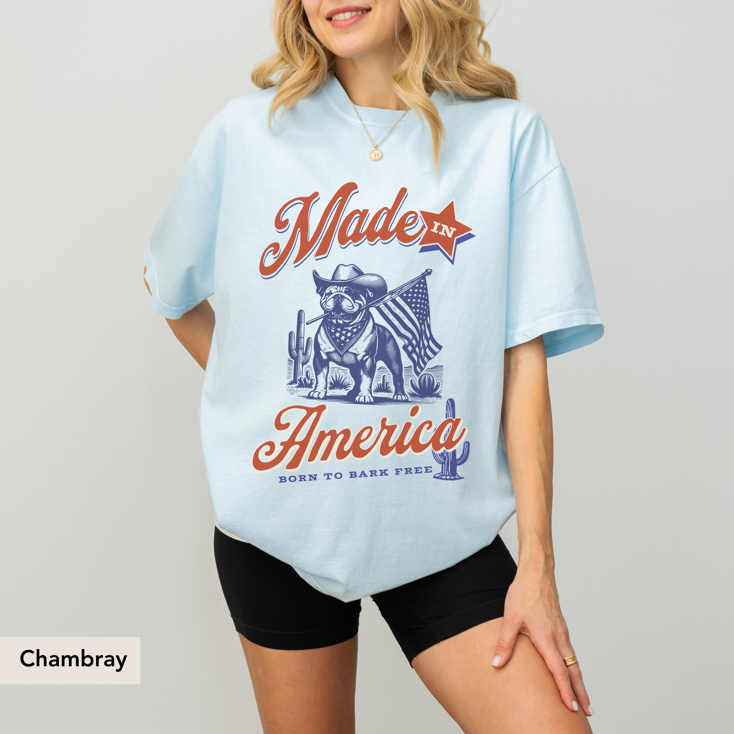 Bulldog Made In America Shirt