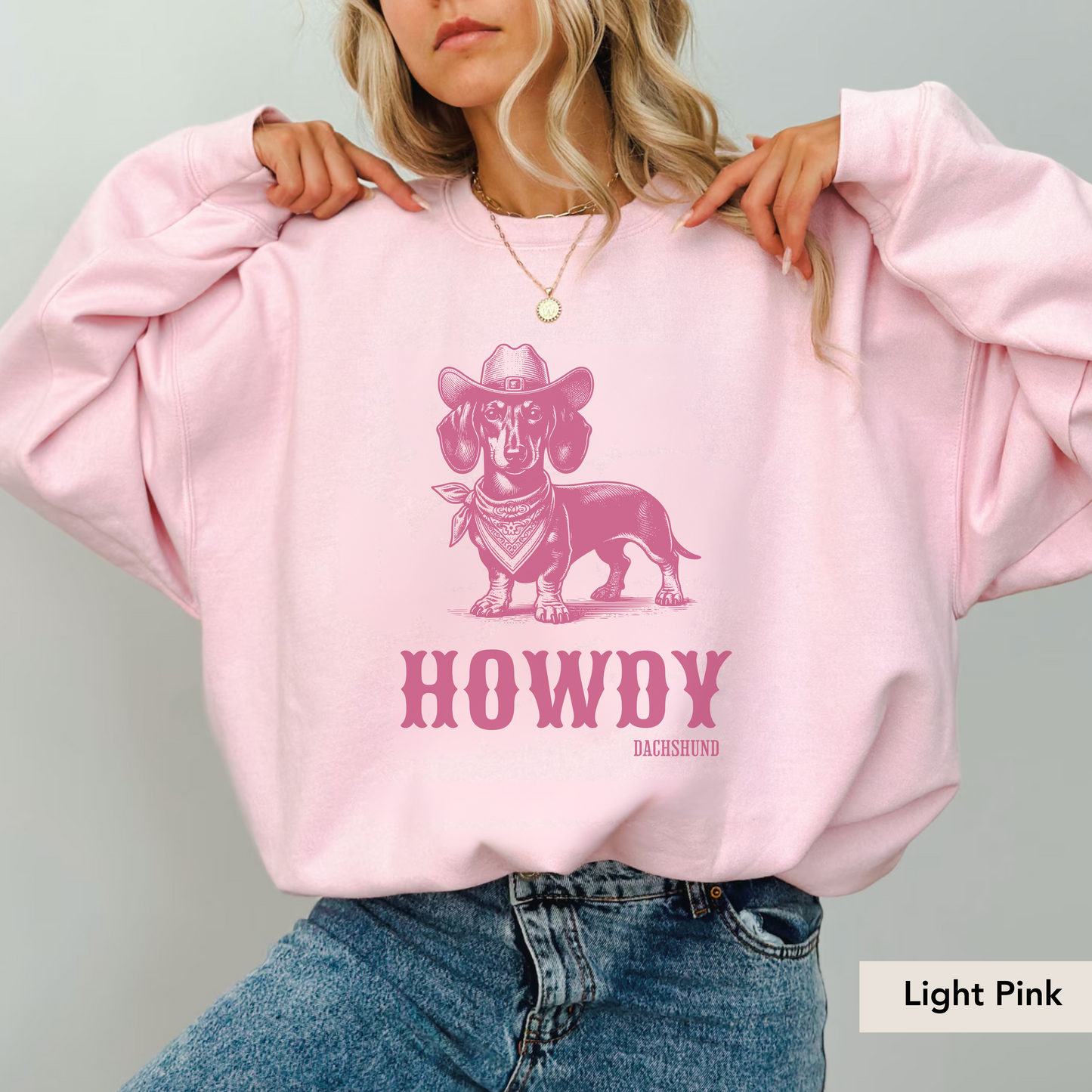 Howdy Dachshund Sweatshirt