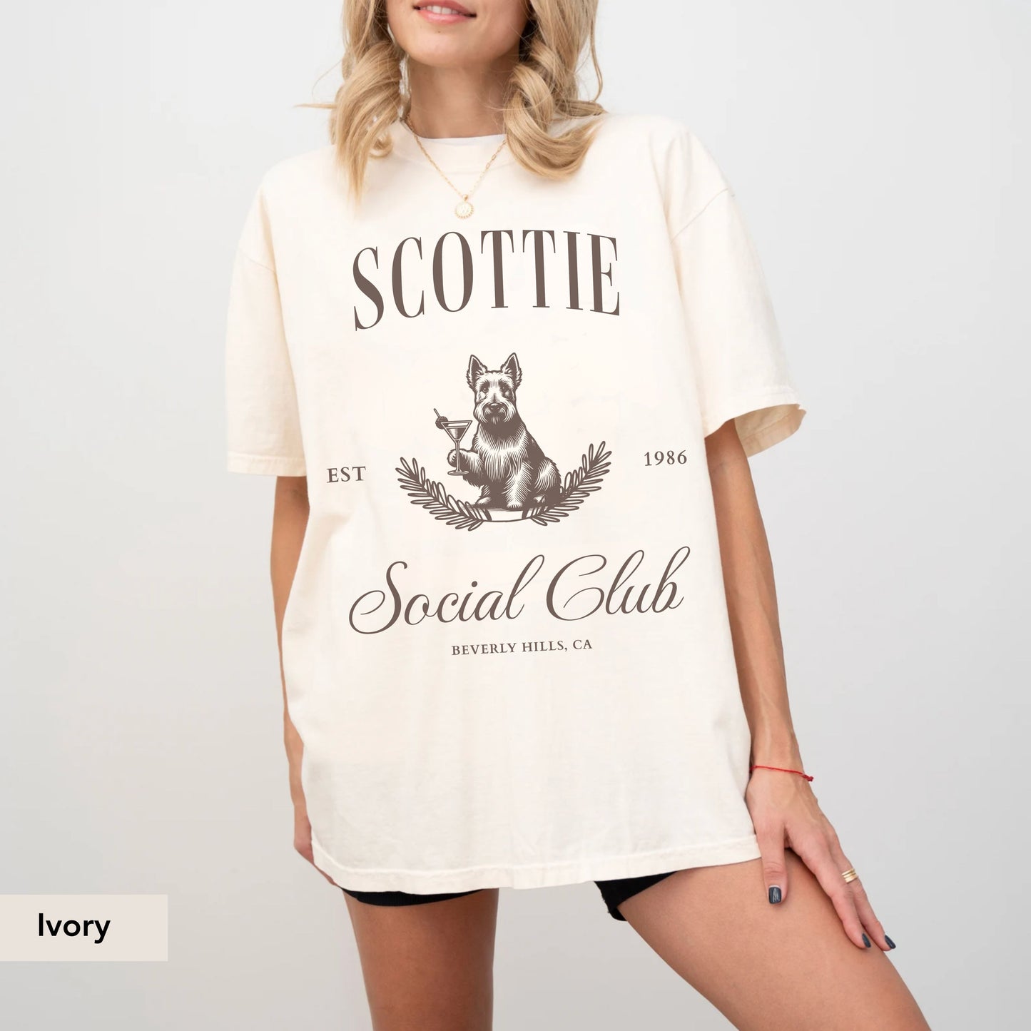 Scottish Terrier Social Club Shirt