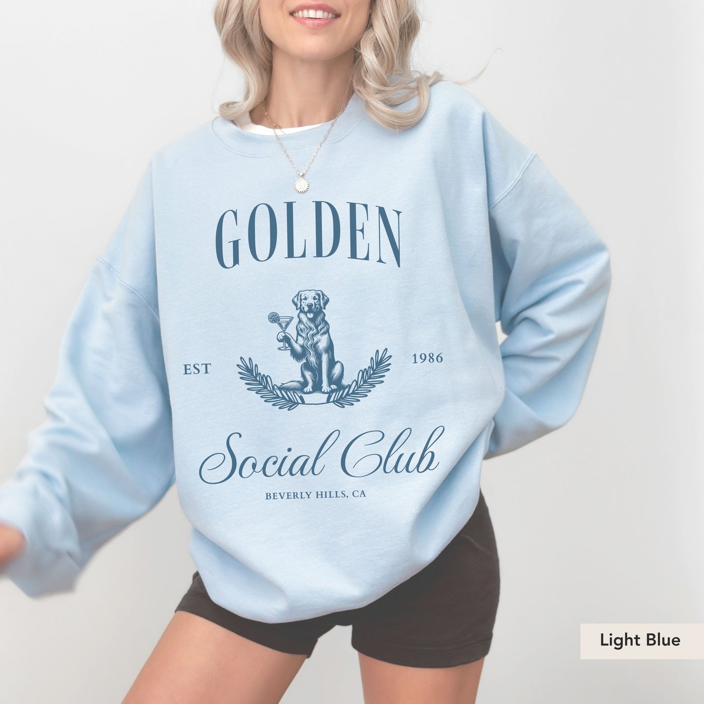 Golden Retriever Social Club Sweatshirt