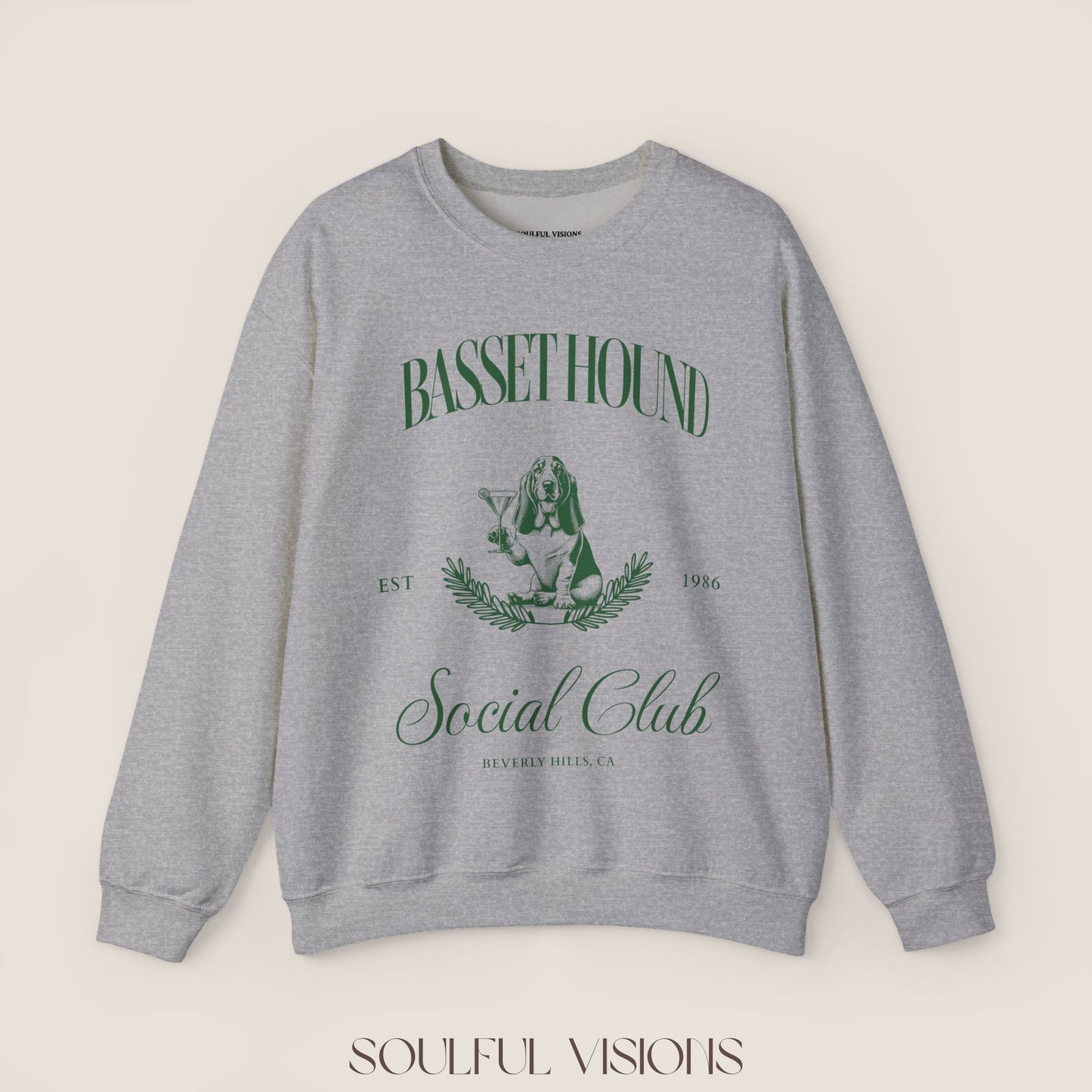Basset Hound Social Club Sweatshirt