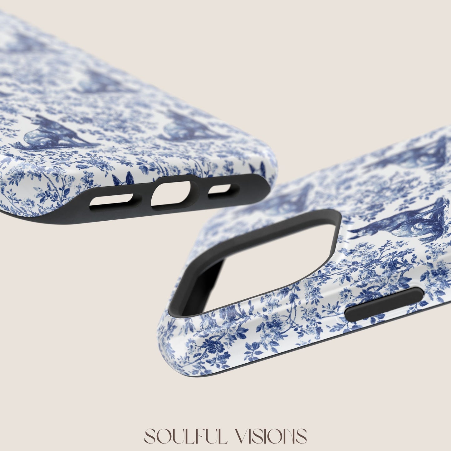Belgian Malinois Toile De Jouy Magnetic Phone Case
