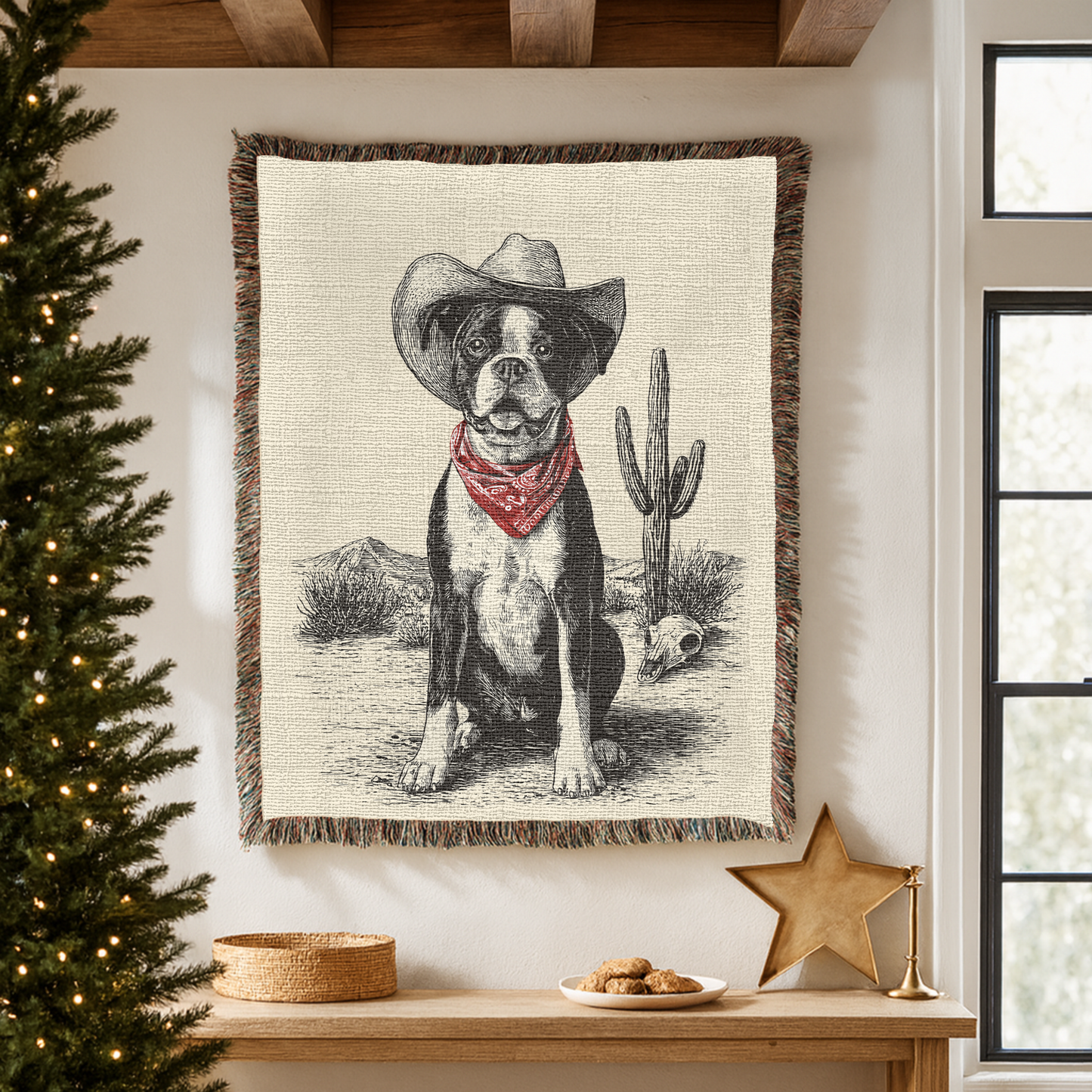 Boxer Woven Blanket