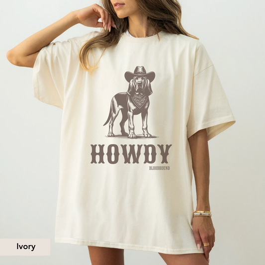 Howdy Bloodhound Shirt