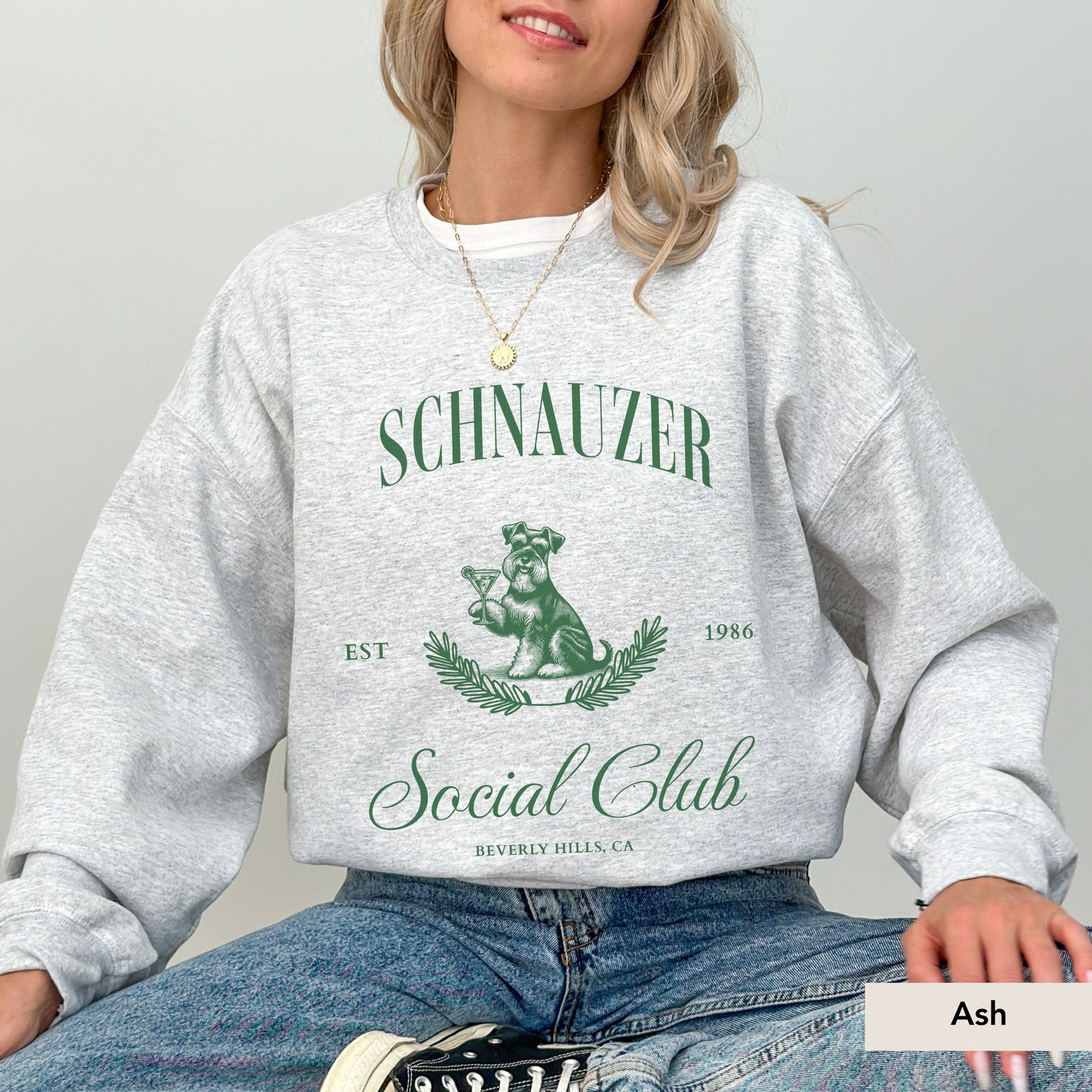 Schnauzer Social Club Sweatshirt