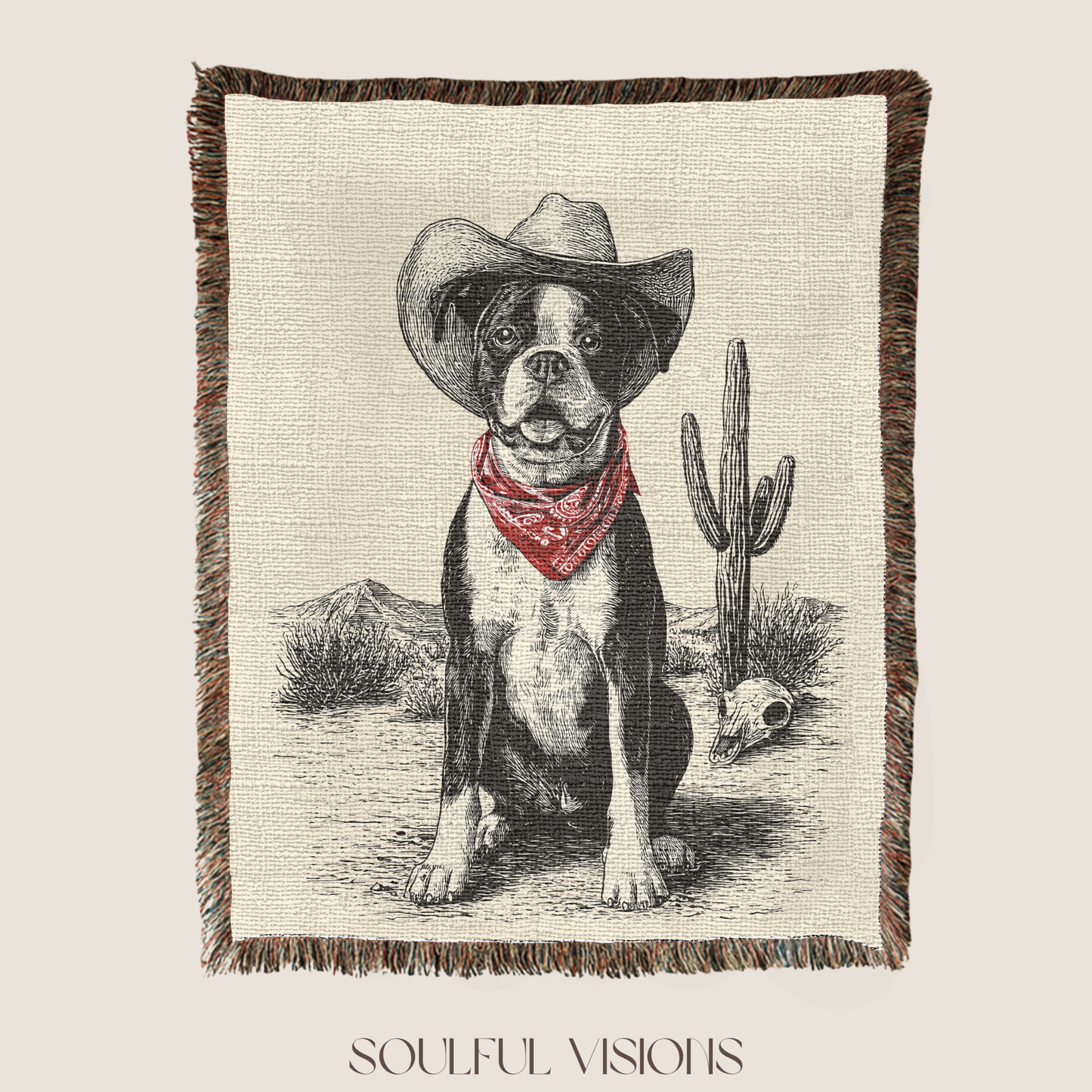 Boxer Woven Blanket