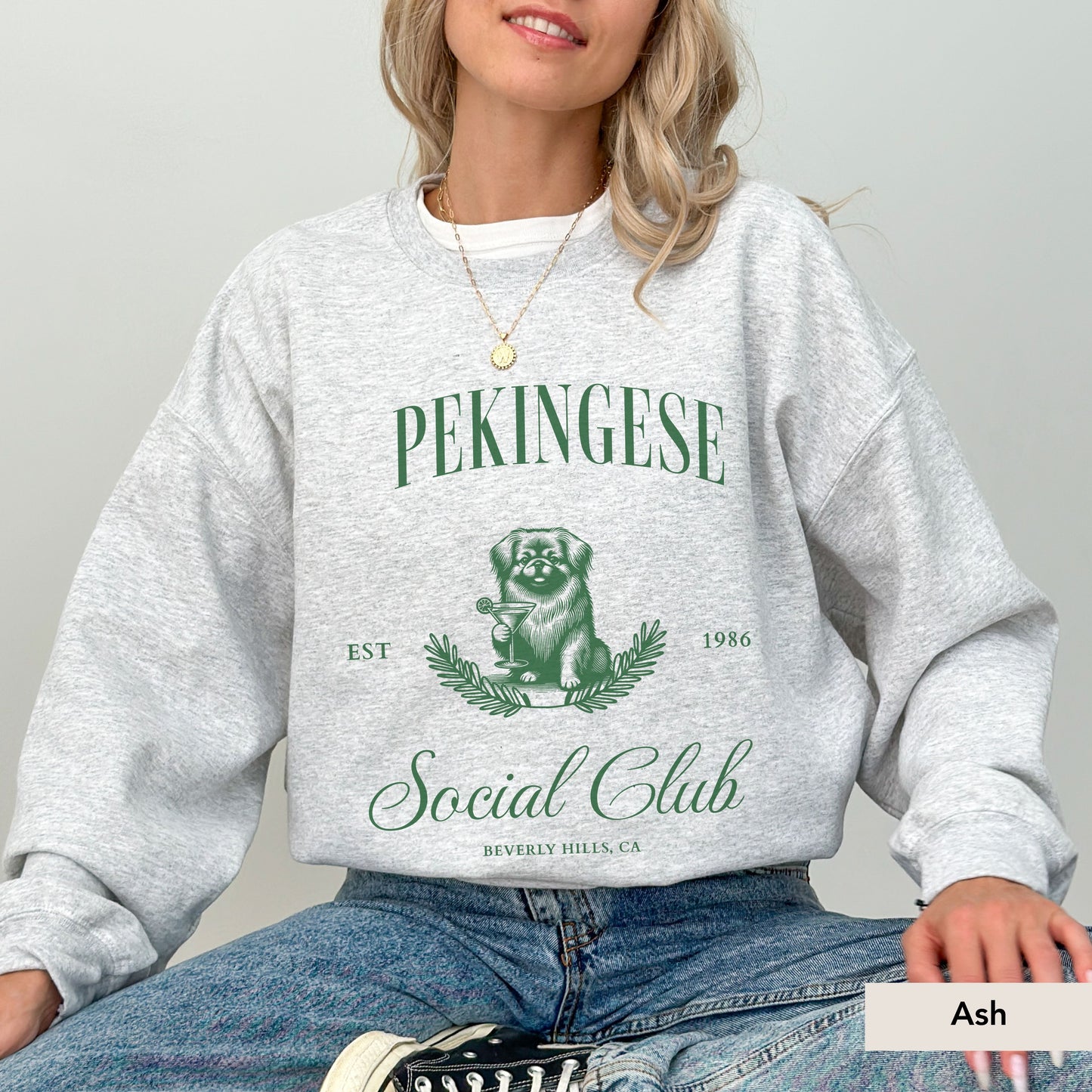Pekingese Social Club Sweatshirt