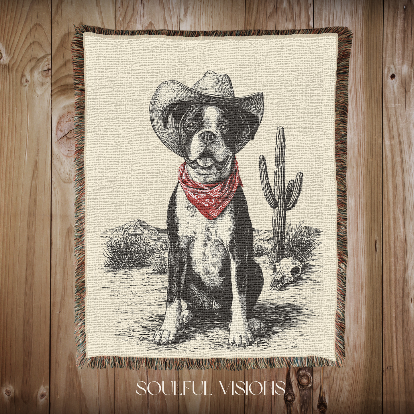 Boxer Woven Blanket