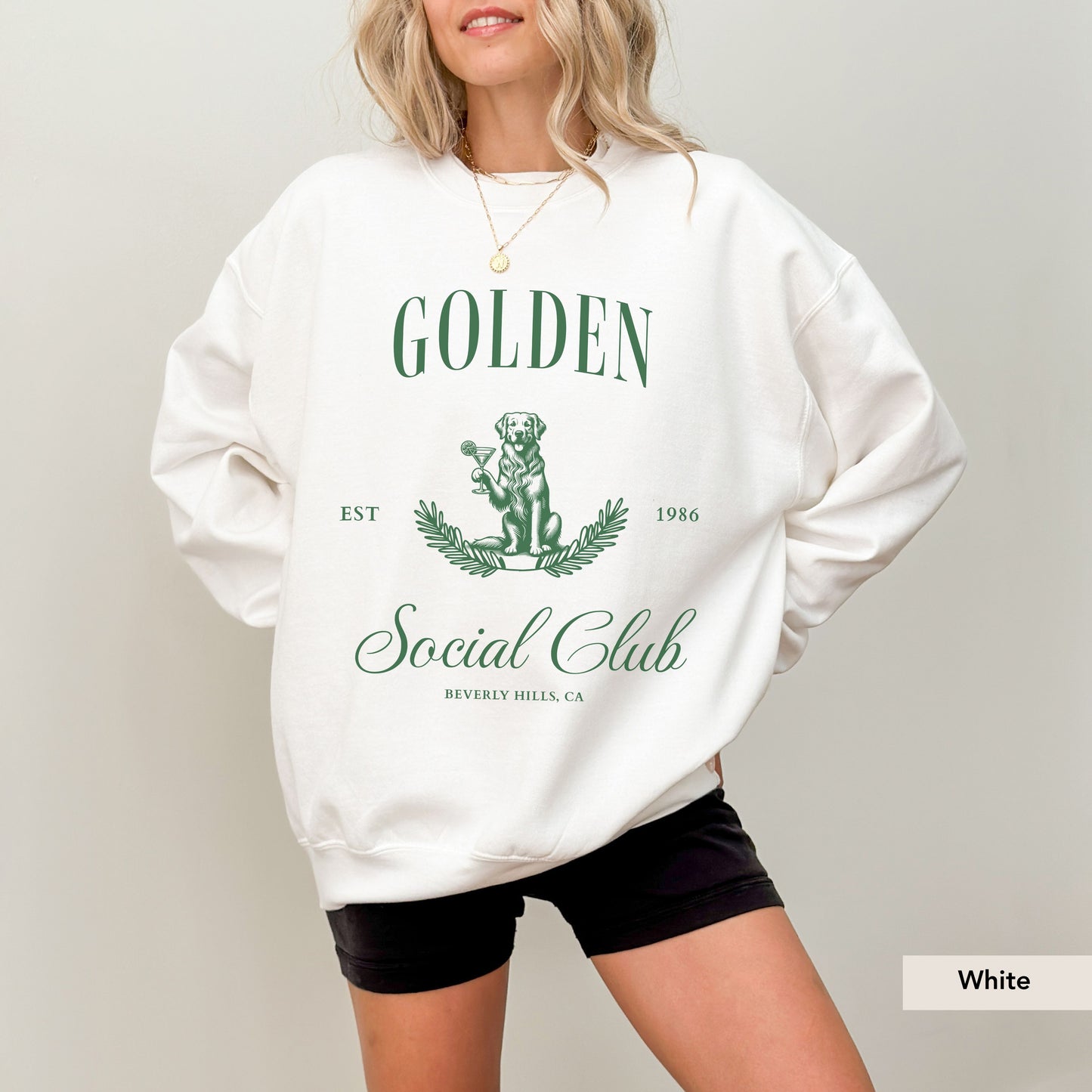 Golden Retriever Social Club Sweatshirt