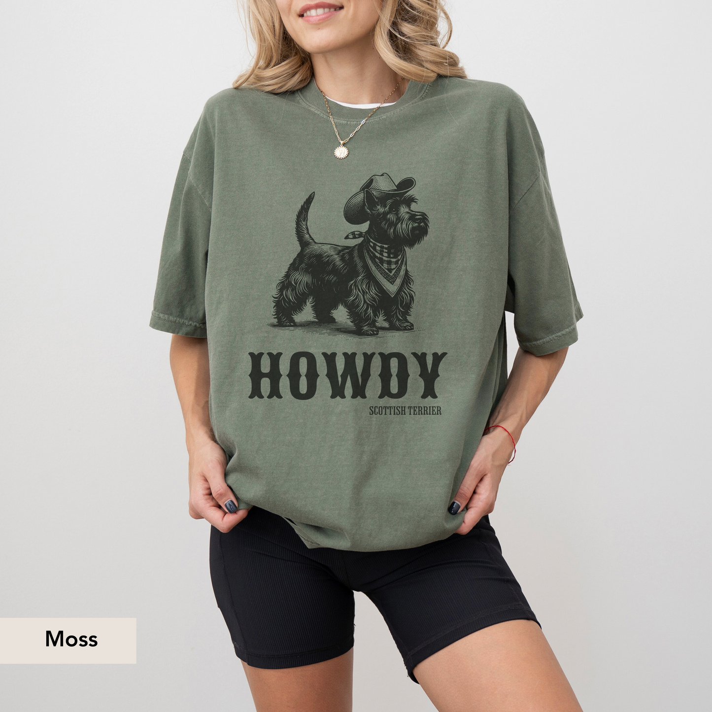 Howdy Scottish Terrier Shirt