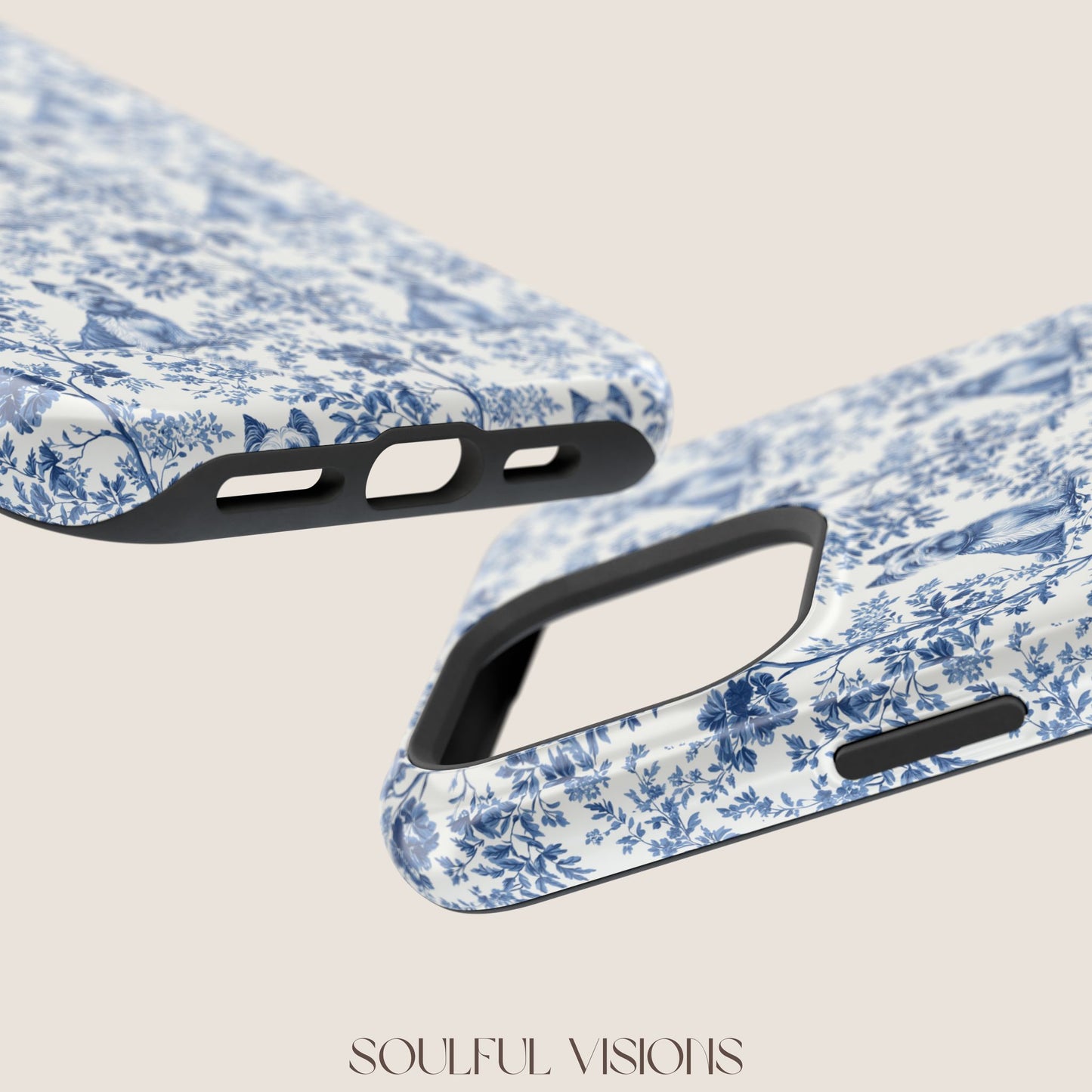 Scottish Terrier Toile De Jouy Magnetic Phone Case