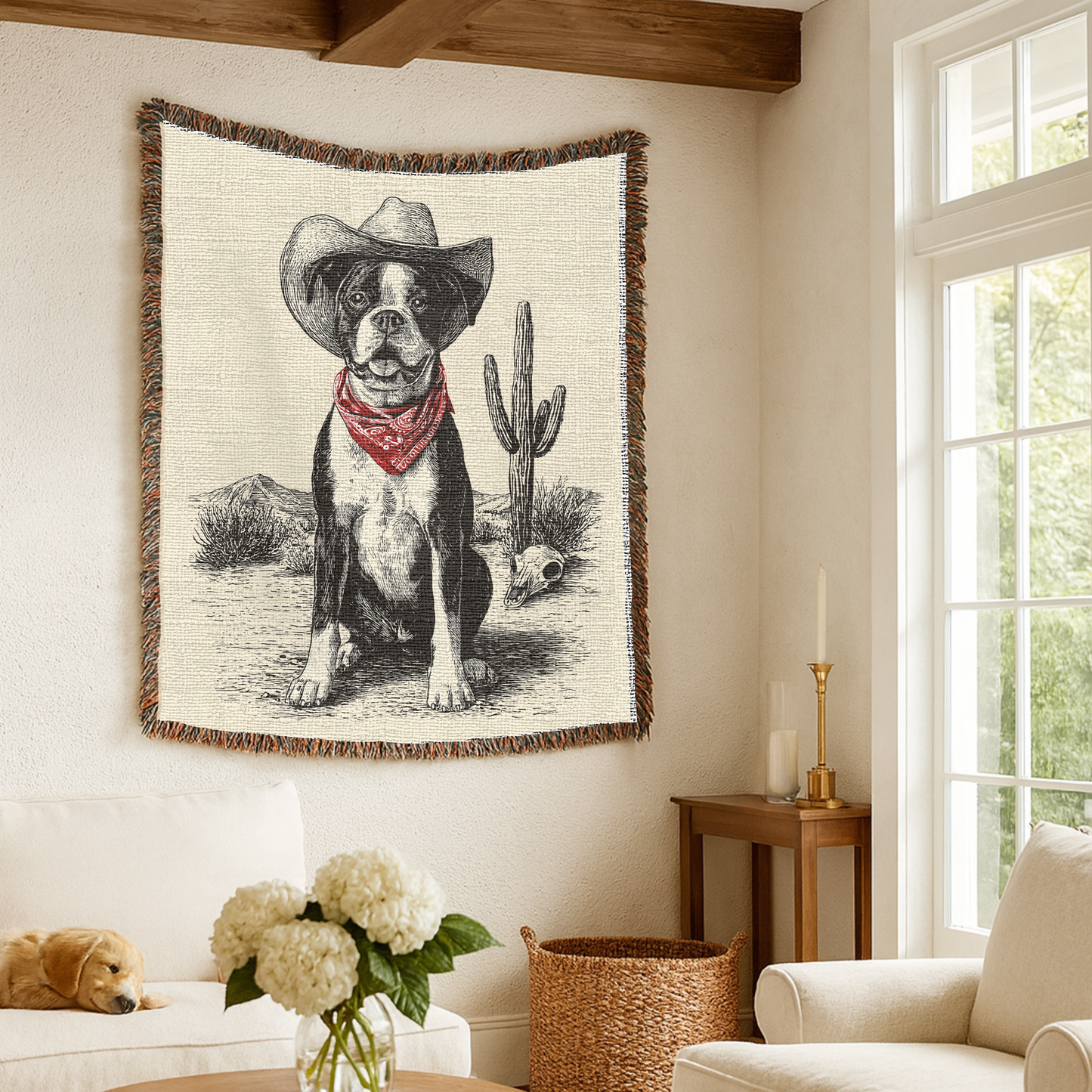Boxer Woven Blanket