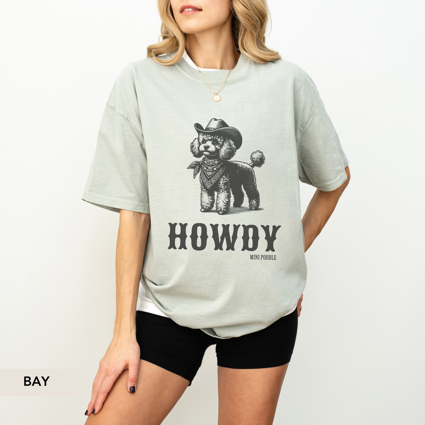Howdy Mini Poodle Shirt
