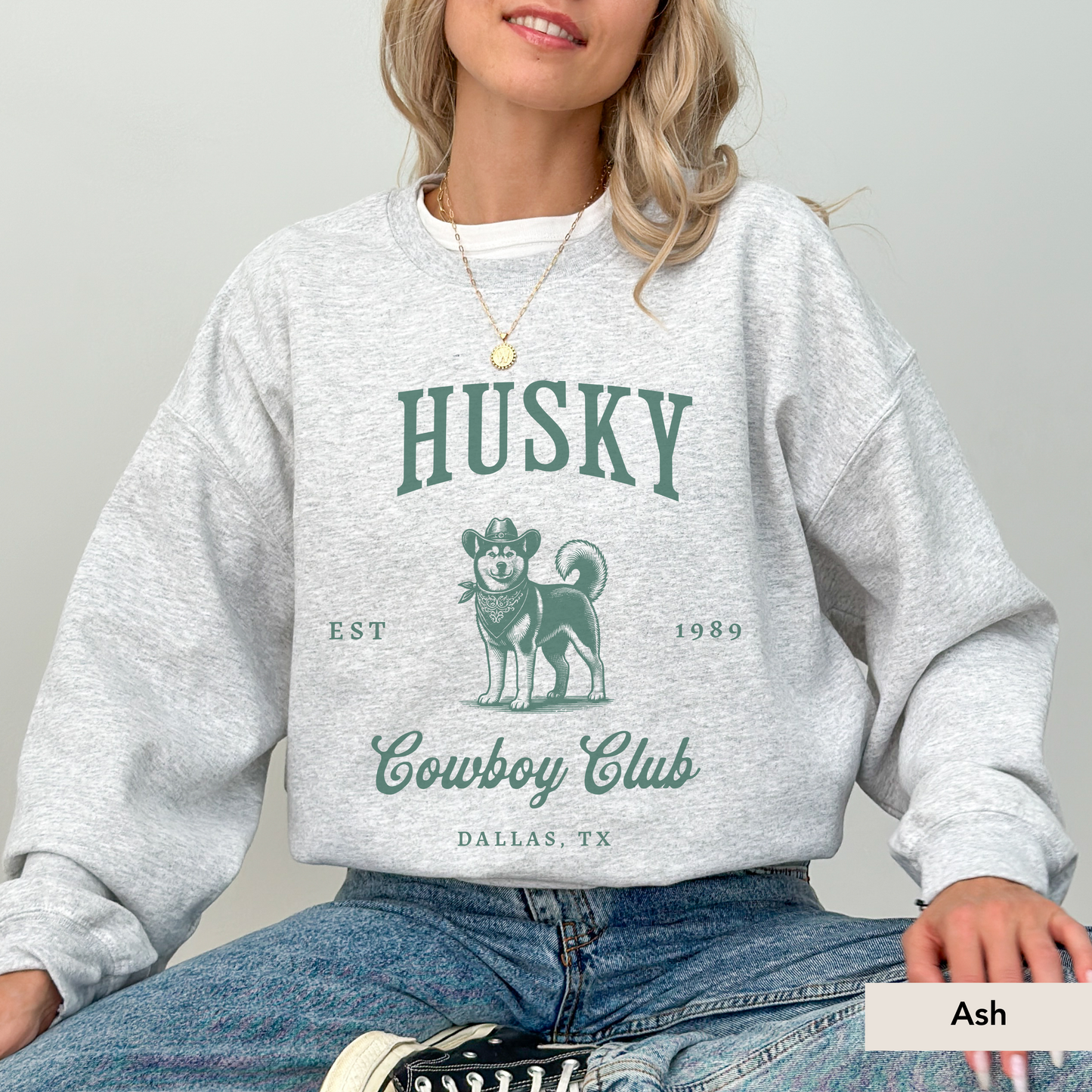 Husky Cowboy Club Sweatshirt