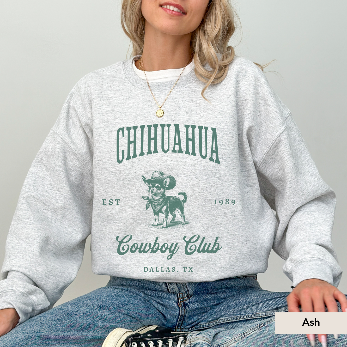 Chihuahua Cowboy Club Sweatshirt