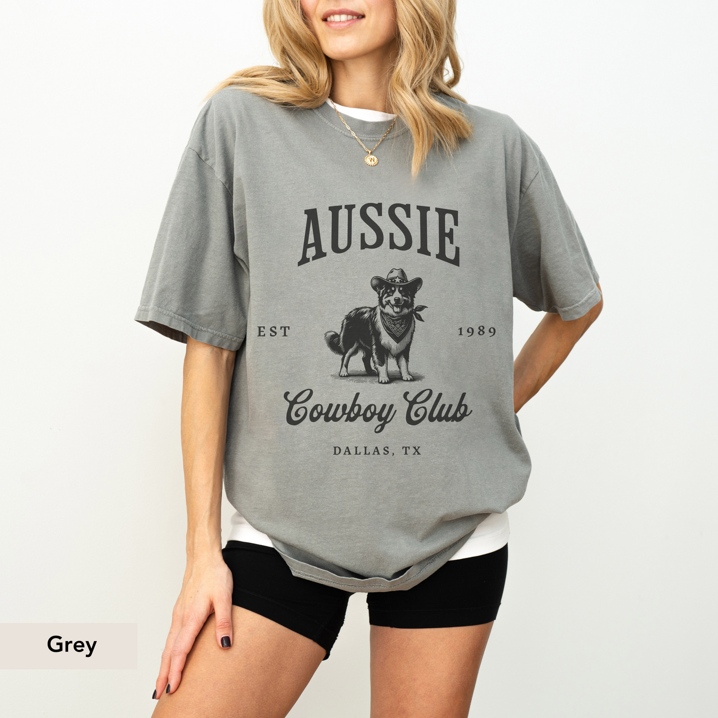 Australian Shepherd Cowboy Club Shirt