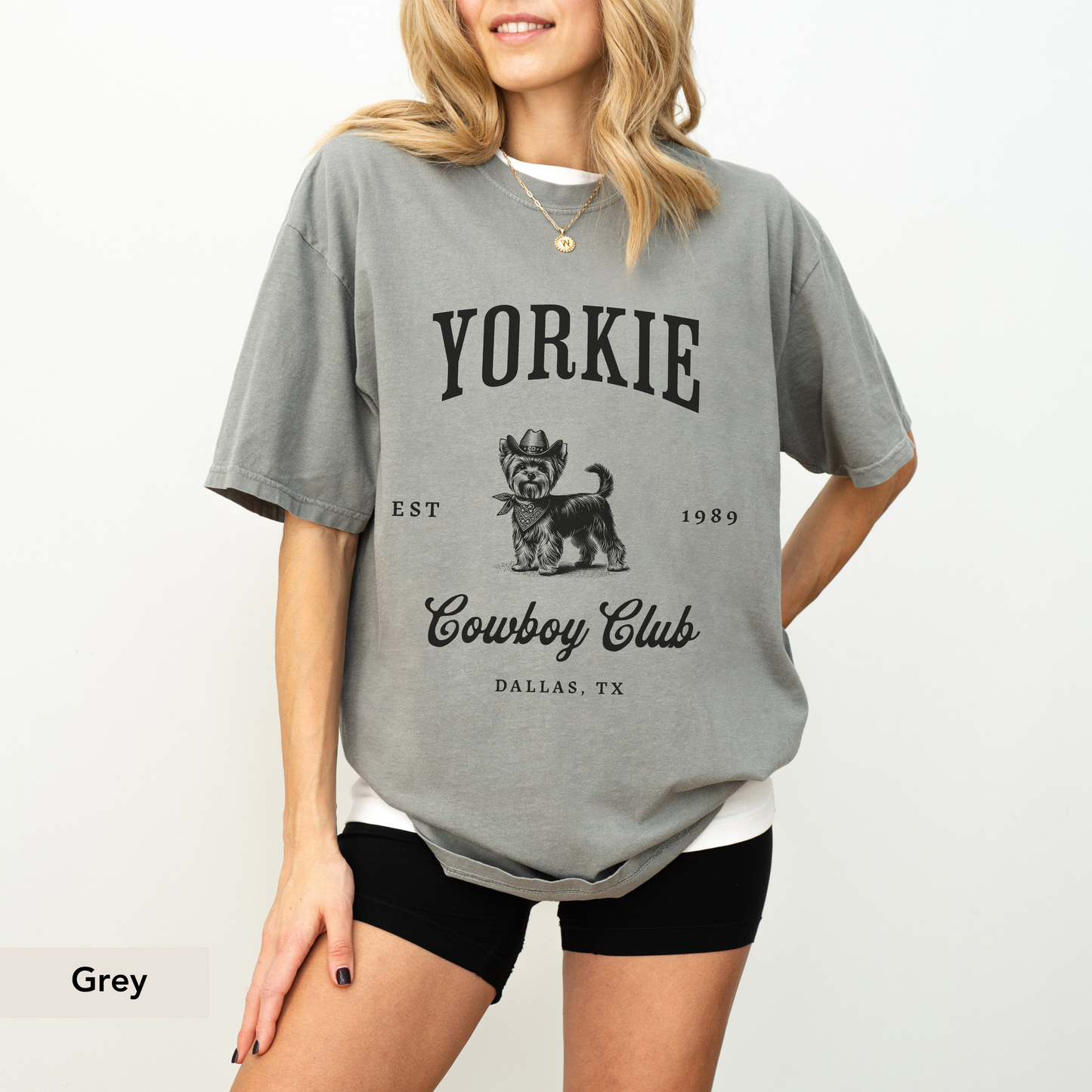Yorkie Cowboy Club Shirt