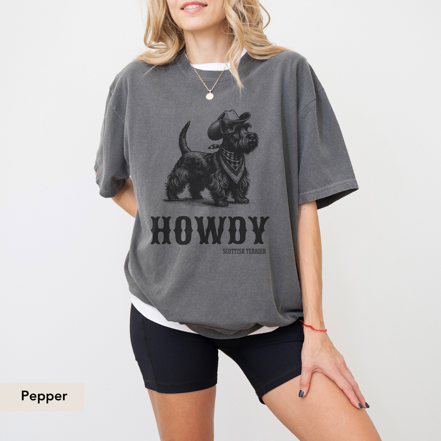 Howdy Scottish Terrier Shirt