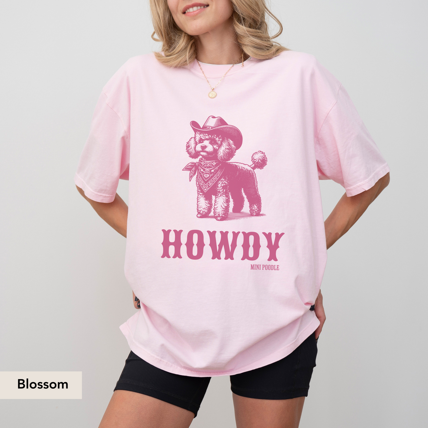 Howdy Mini Poodle Shirt