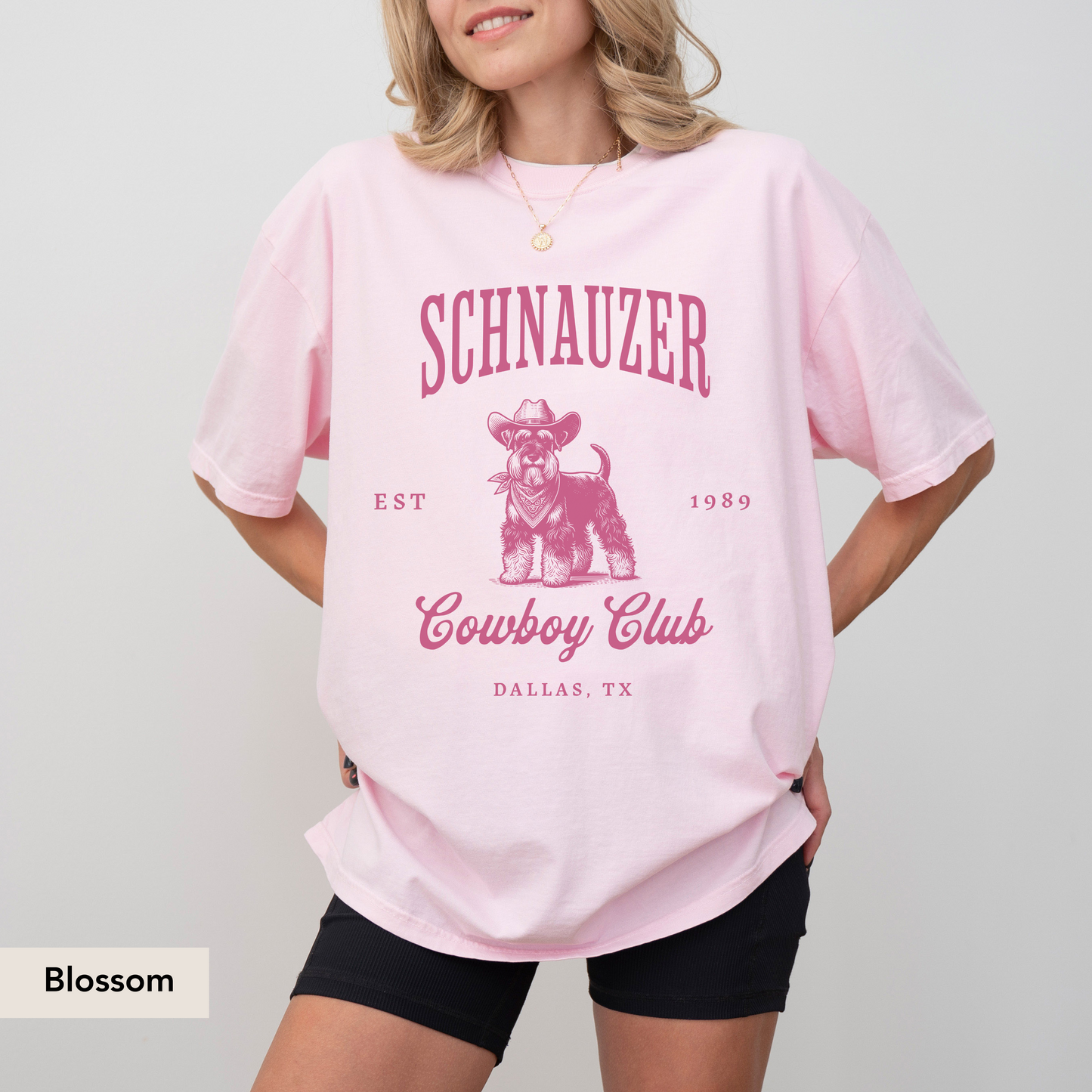 Schnauzer Cowboy Club Shirt