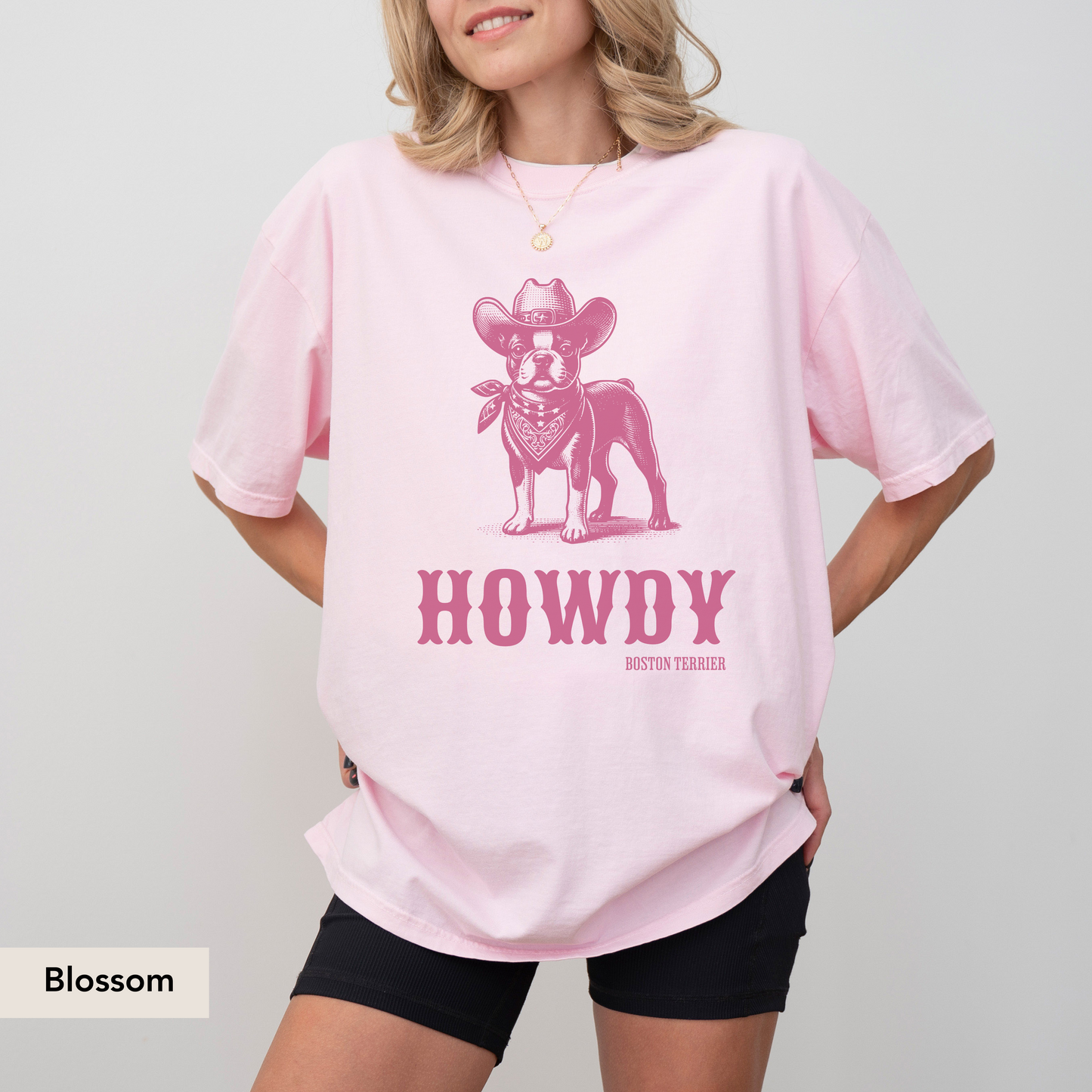 Howdy Boston Terrier Shirt