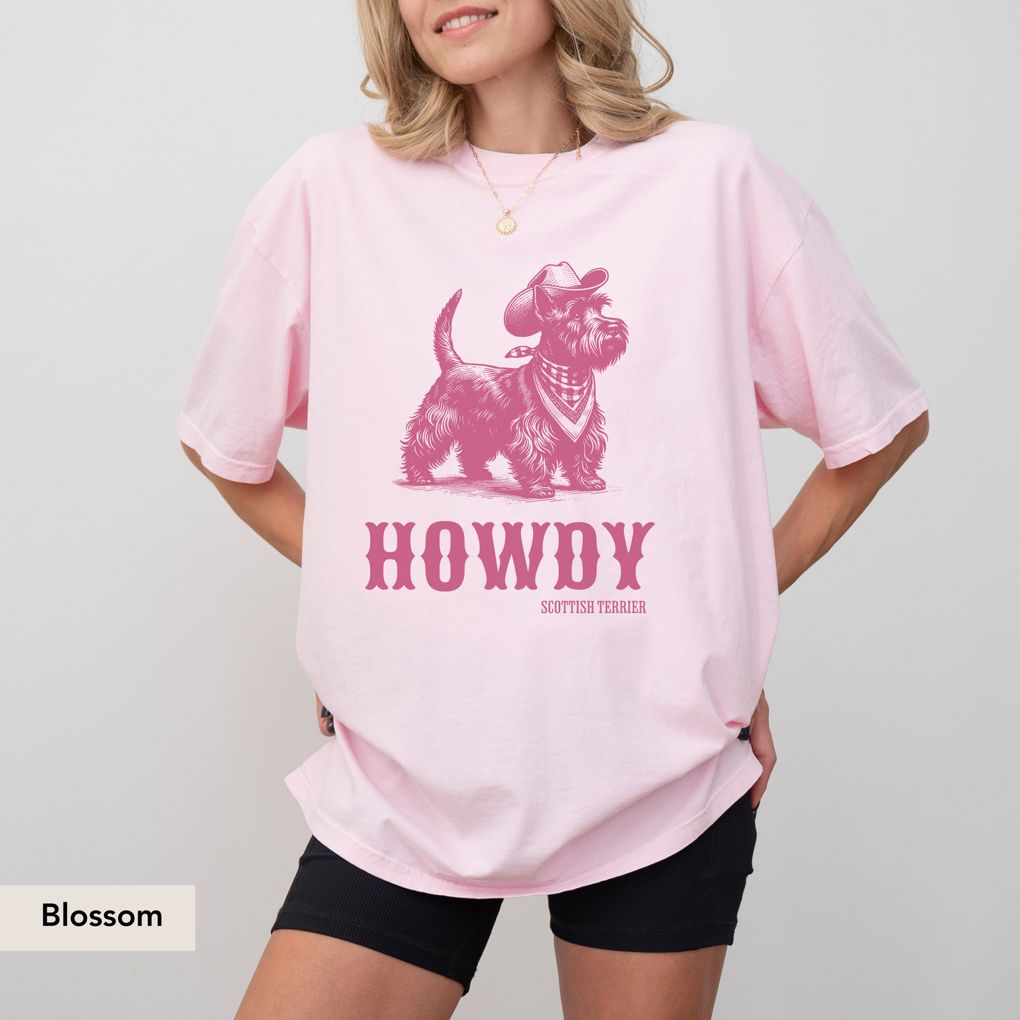 Howdy Scottish Terrier Shirt