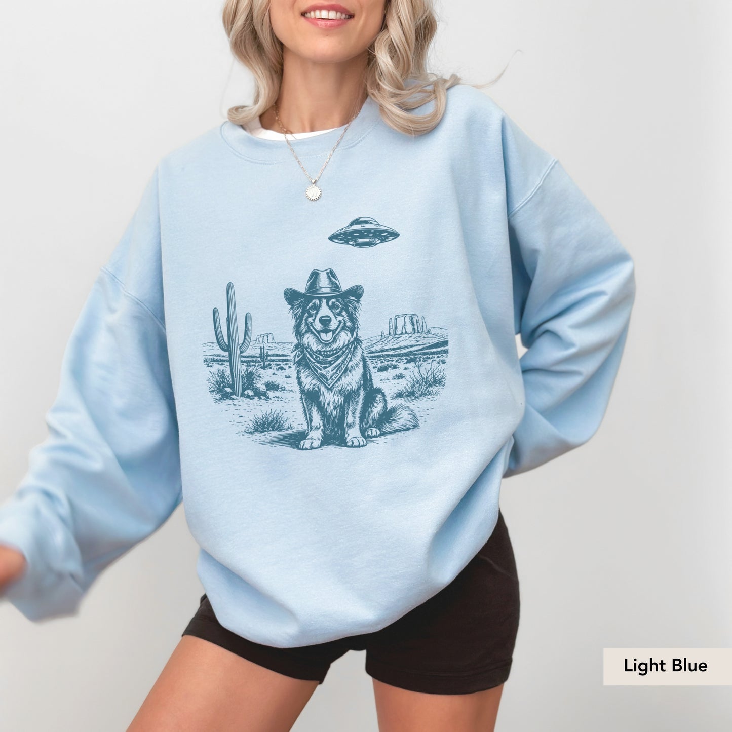 Australian Shepherd UFO Sweatshirt