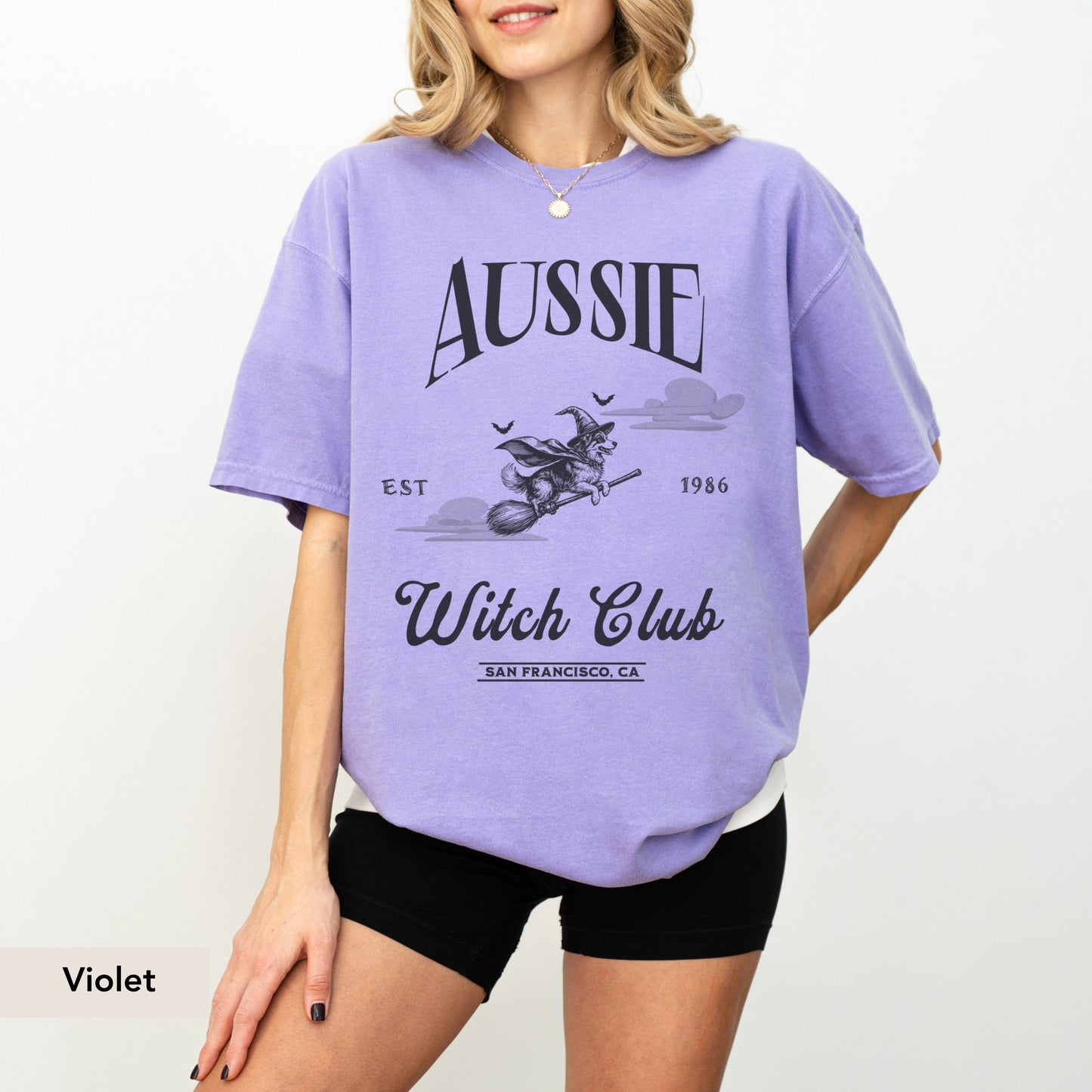 Australian Shepherd Witch Club Shirt