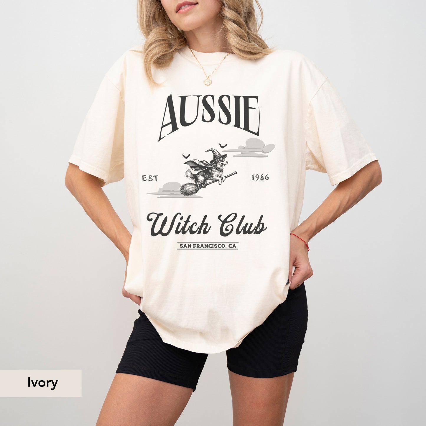 Australian Shepherd Witch Club Shirt