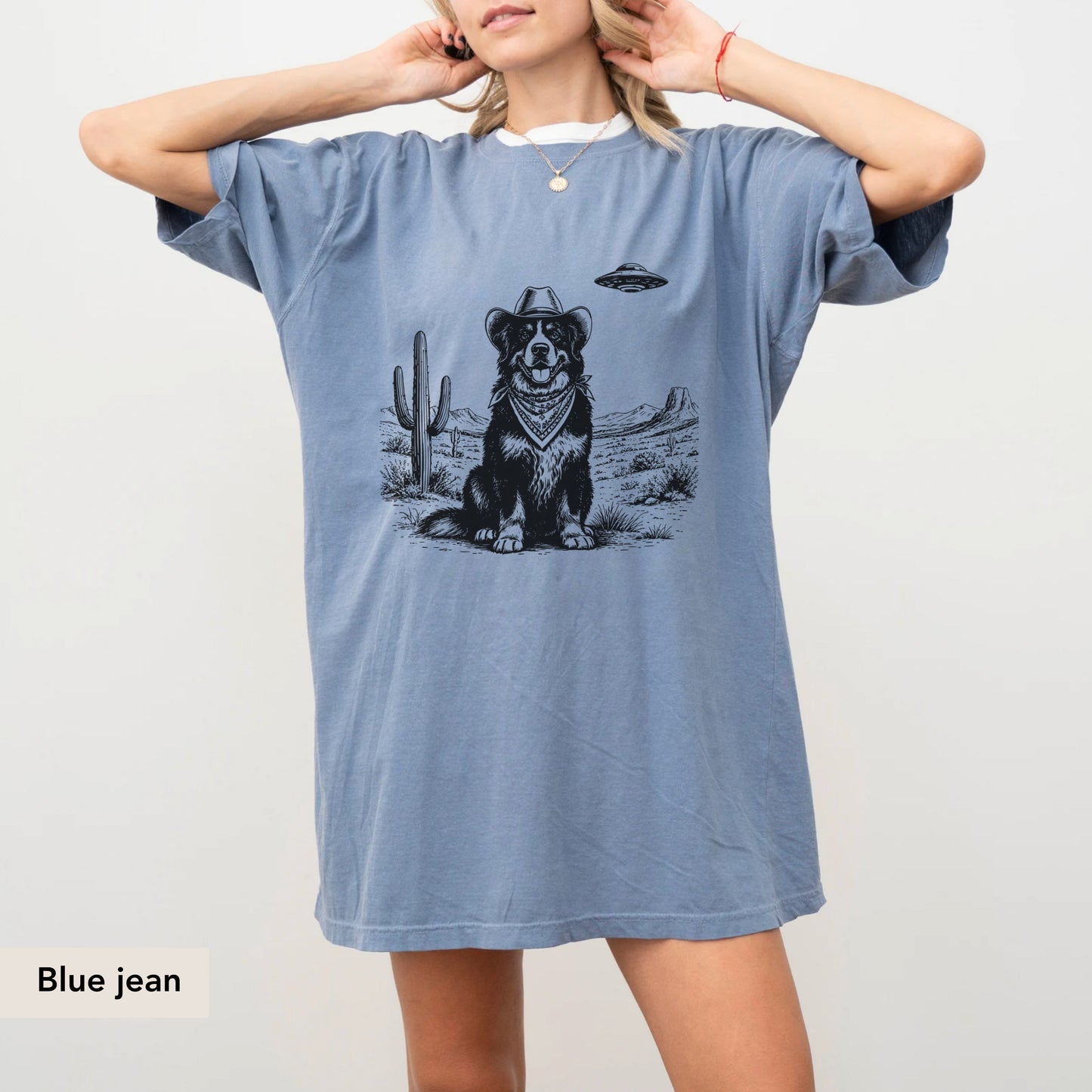 Bernese Mountain UFO shirt