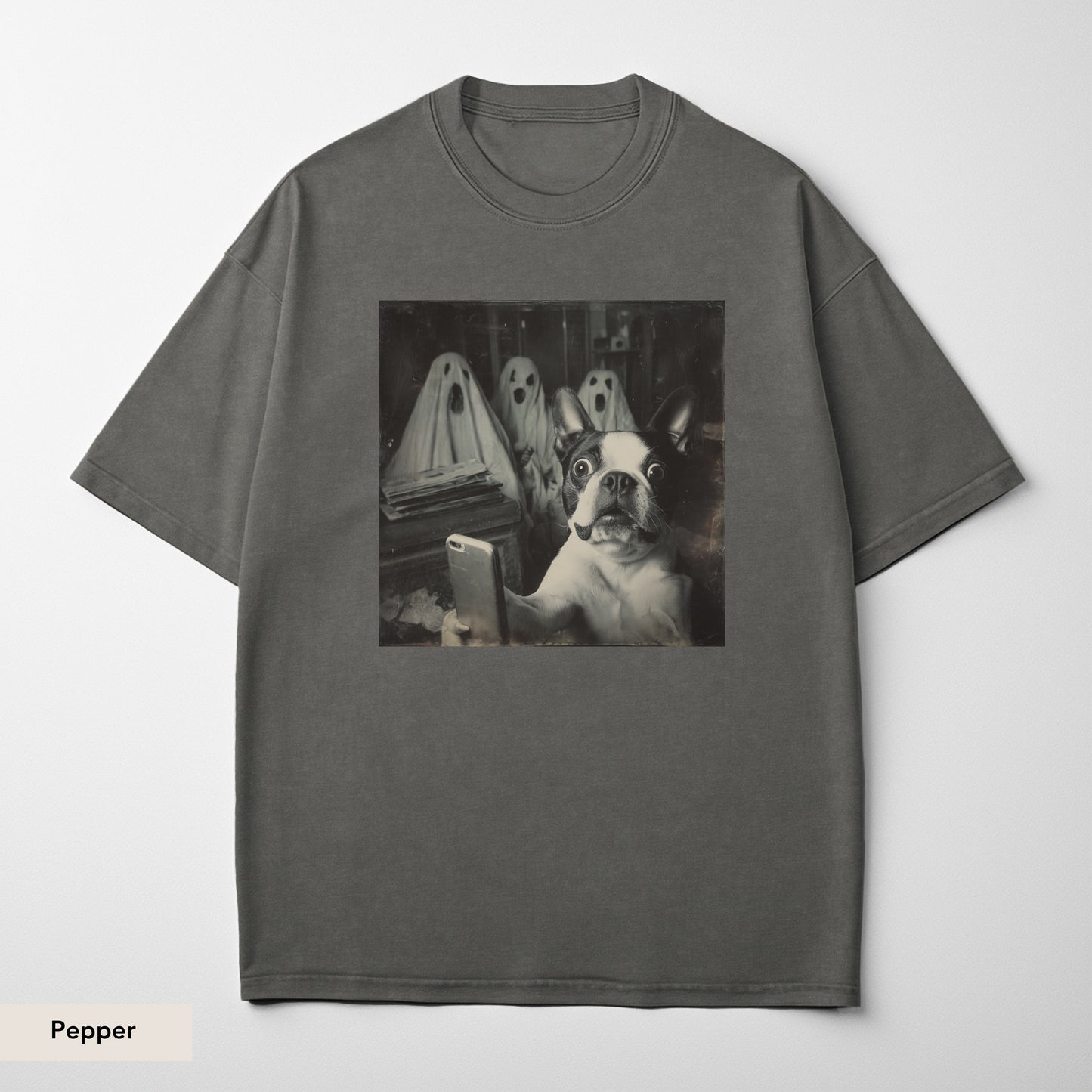 Boston Terrier Ghost Shirt