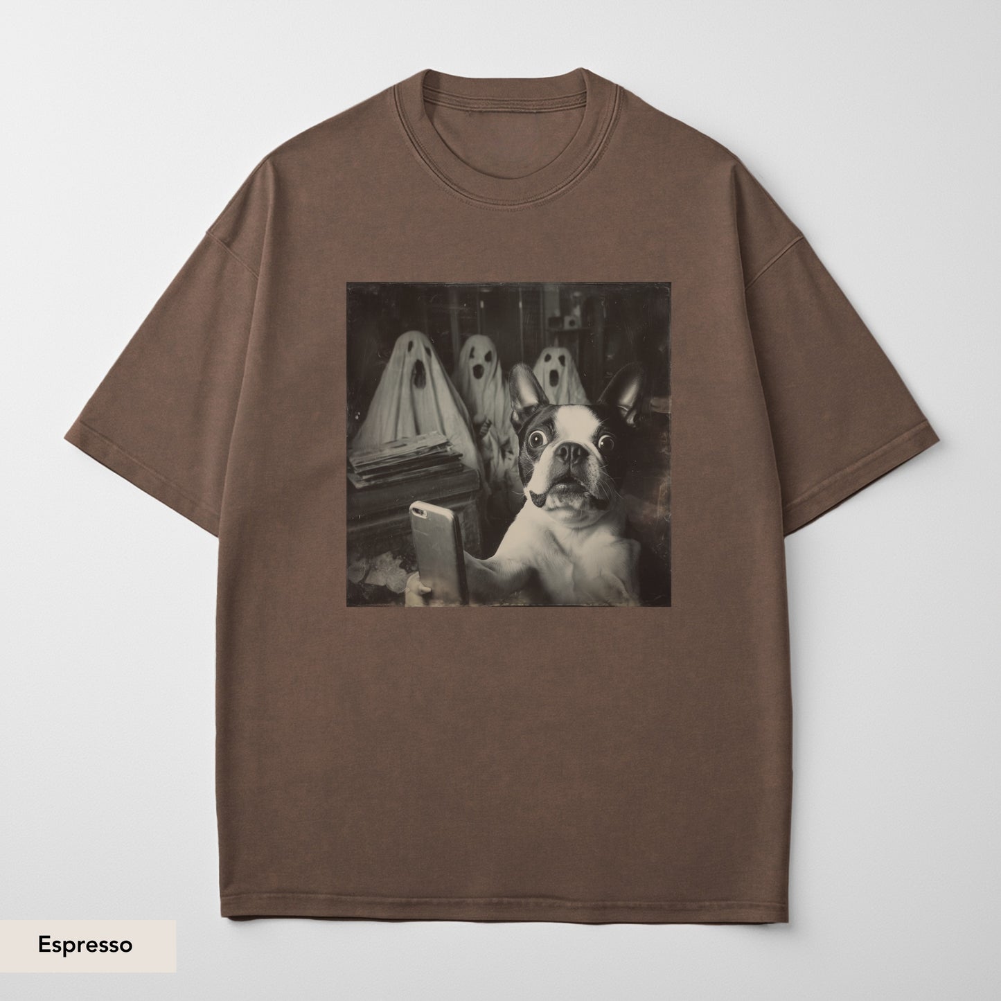Boston Terrier Ghost Shirt