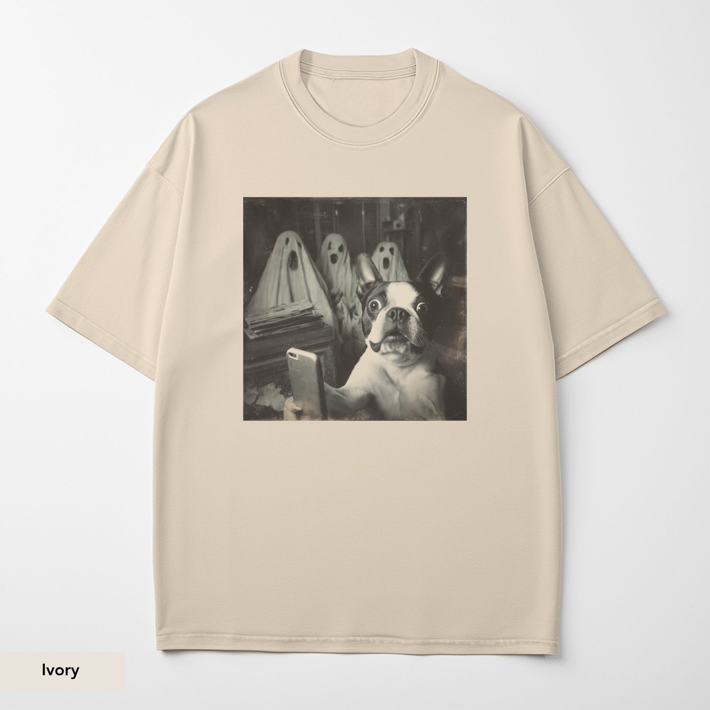 Boston Terrier Ghost Shirt