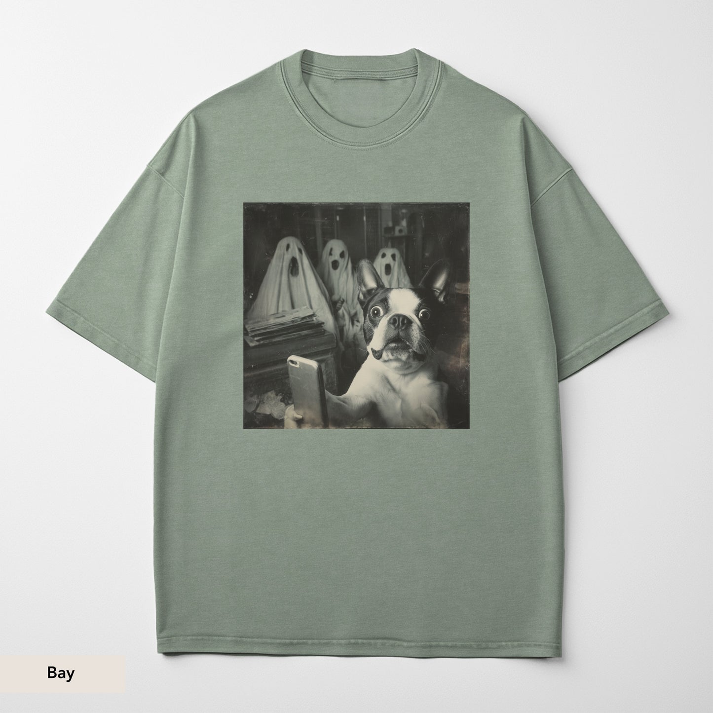 Boston Terrier Ghost Shirt