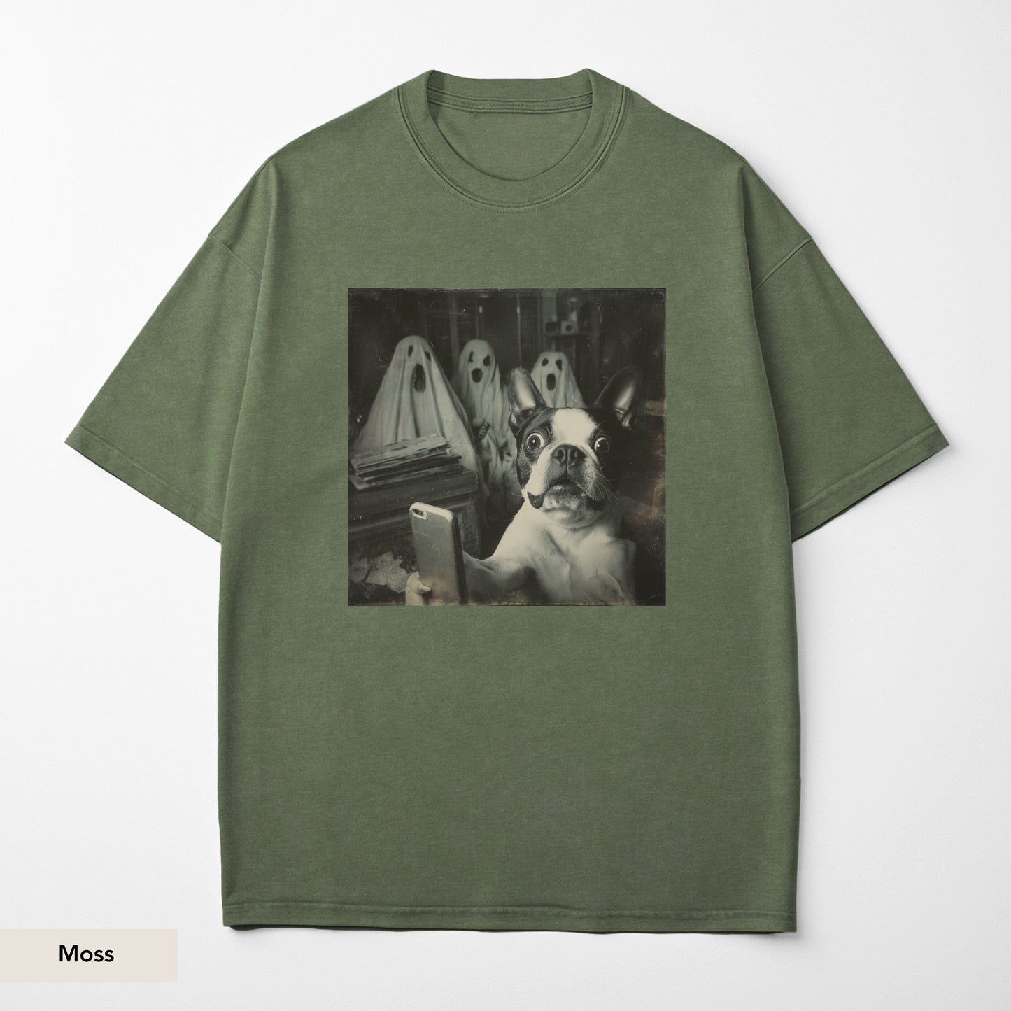Boston Terrier Ghost Shirt