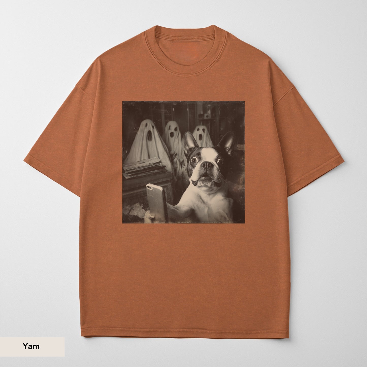 Boston Terrier Ghost Shirt