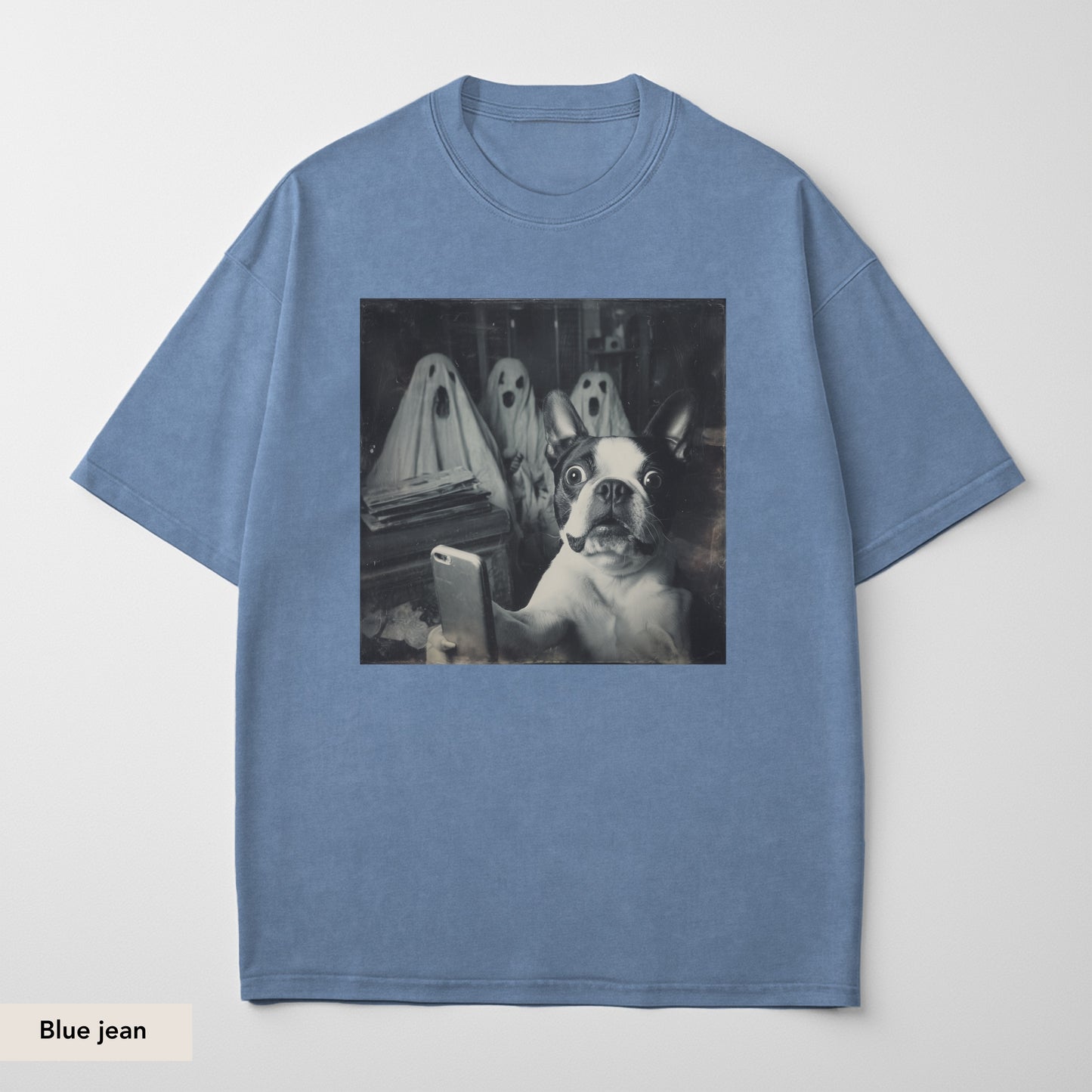 Boston Terrier Ghost Shirt
