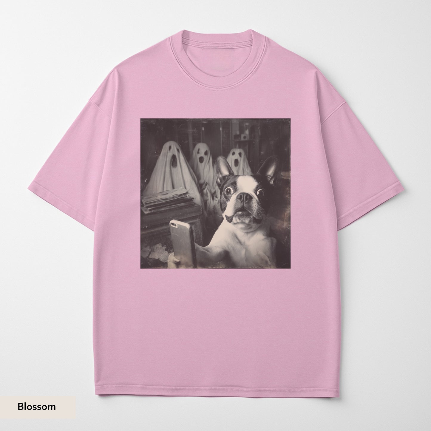 Boston Terrier Ghost Shirt