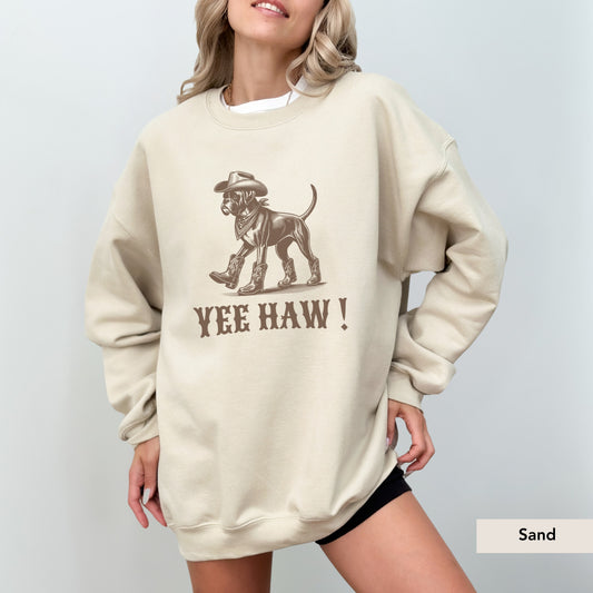 Boxer Yeehaw Sweatshirt