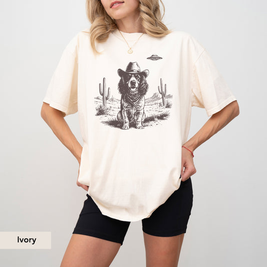 Brittany Spaniel UFO shirt