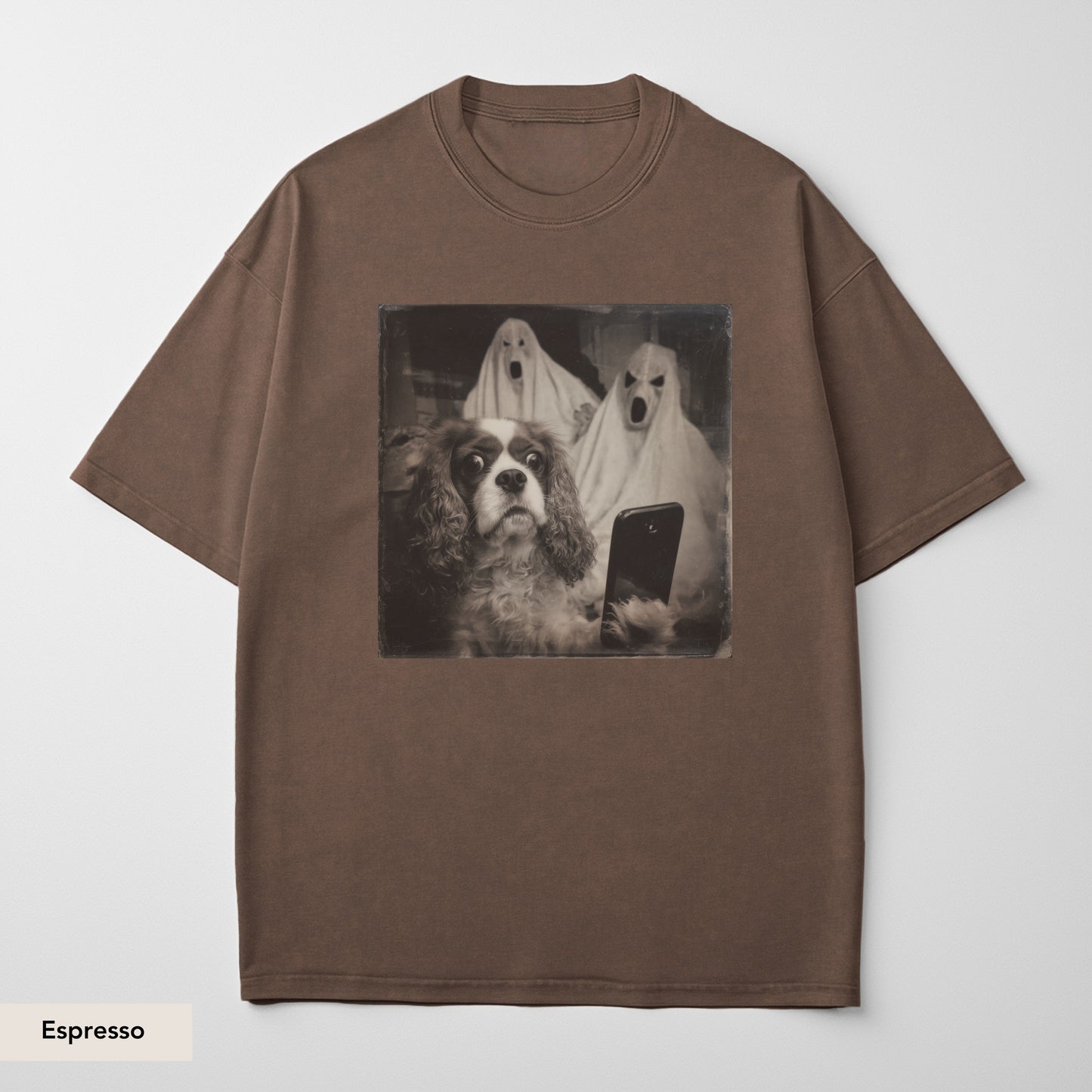 Cavalier King Charles Spaniel Ghost Shirt