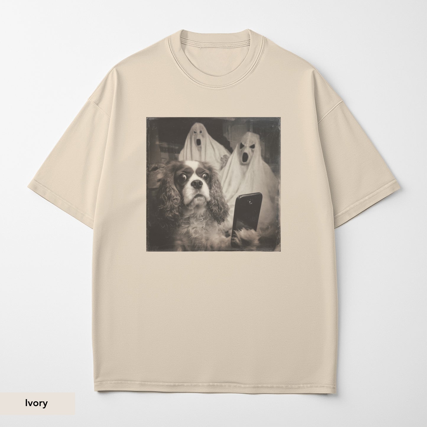 Cavalier King Charles Spaniel Ghost Shirt