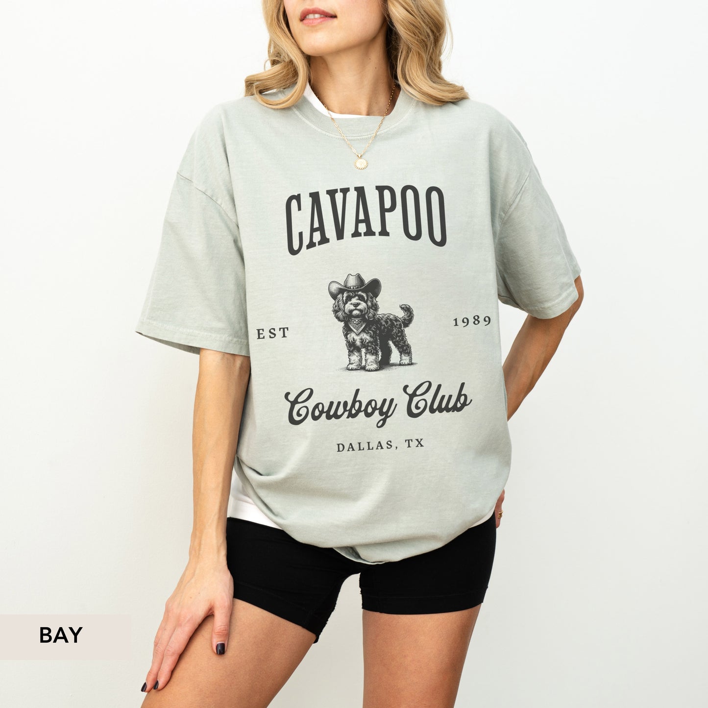 Cavapoo Cowboy Club Shirt