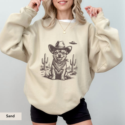 Chihuahua UFO Sweatshirt