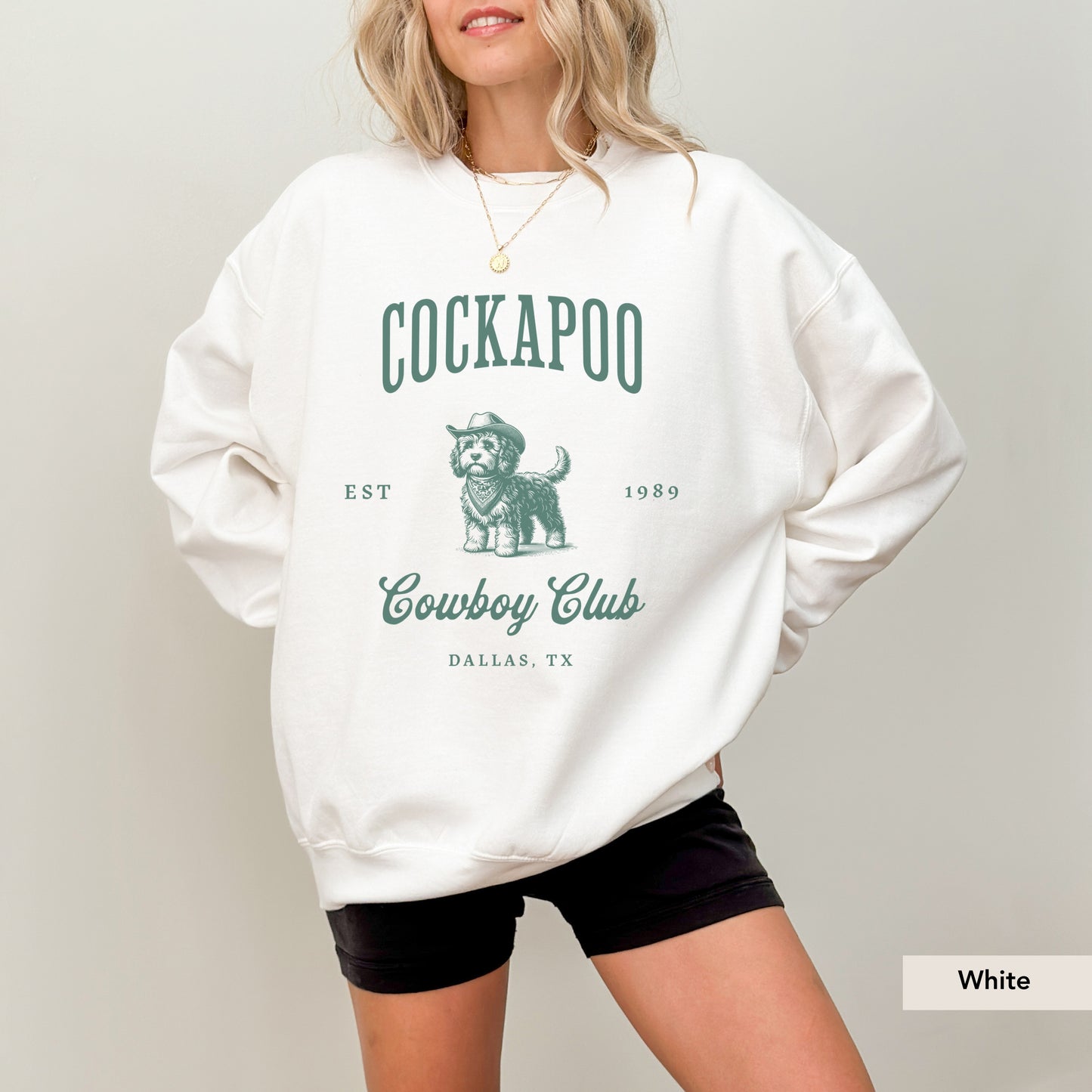 Cockapoo Cowboy Club Sweatshirt