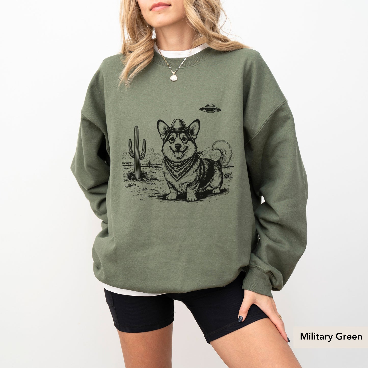 Corgi UFO Sweatshirt