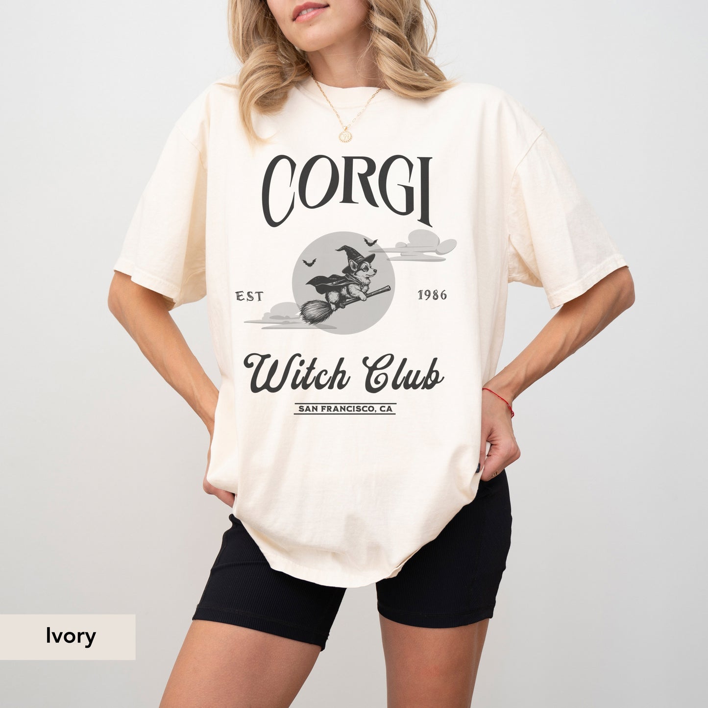 Corgi Witch Club Shirt